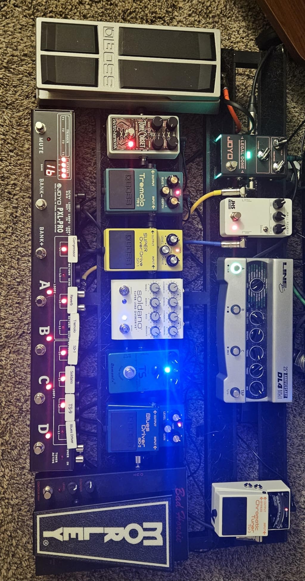 BOSS SD-1 SUPER Overdrive | Compact Overdrive Pedal customer photo 2