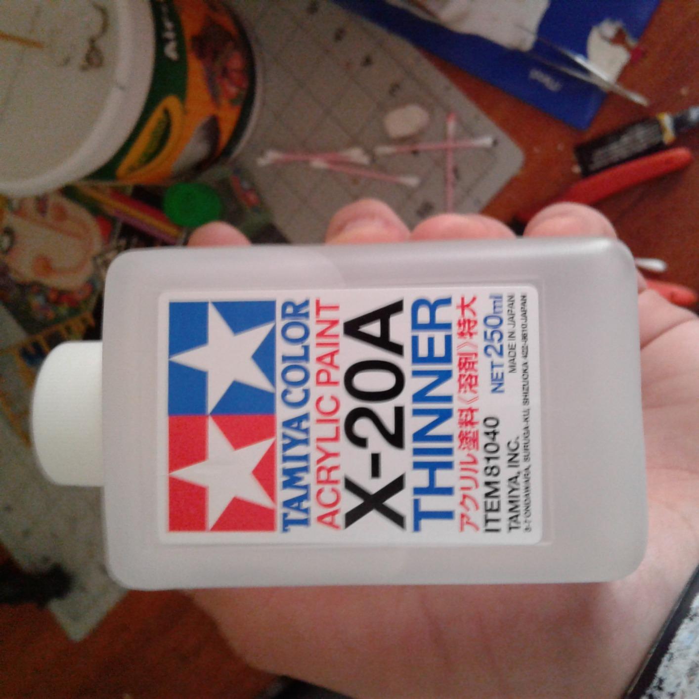Tamiya Acrylic/Poly X-20A Thinner 46ml customer photo 2