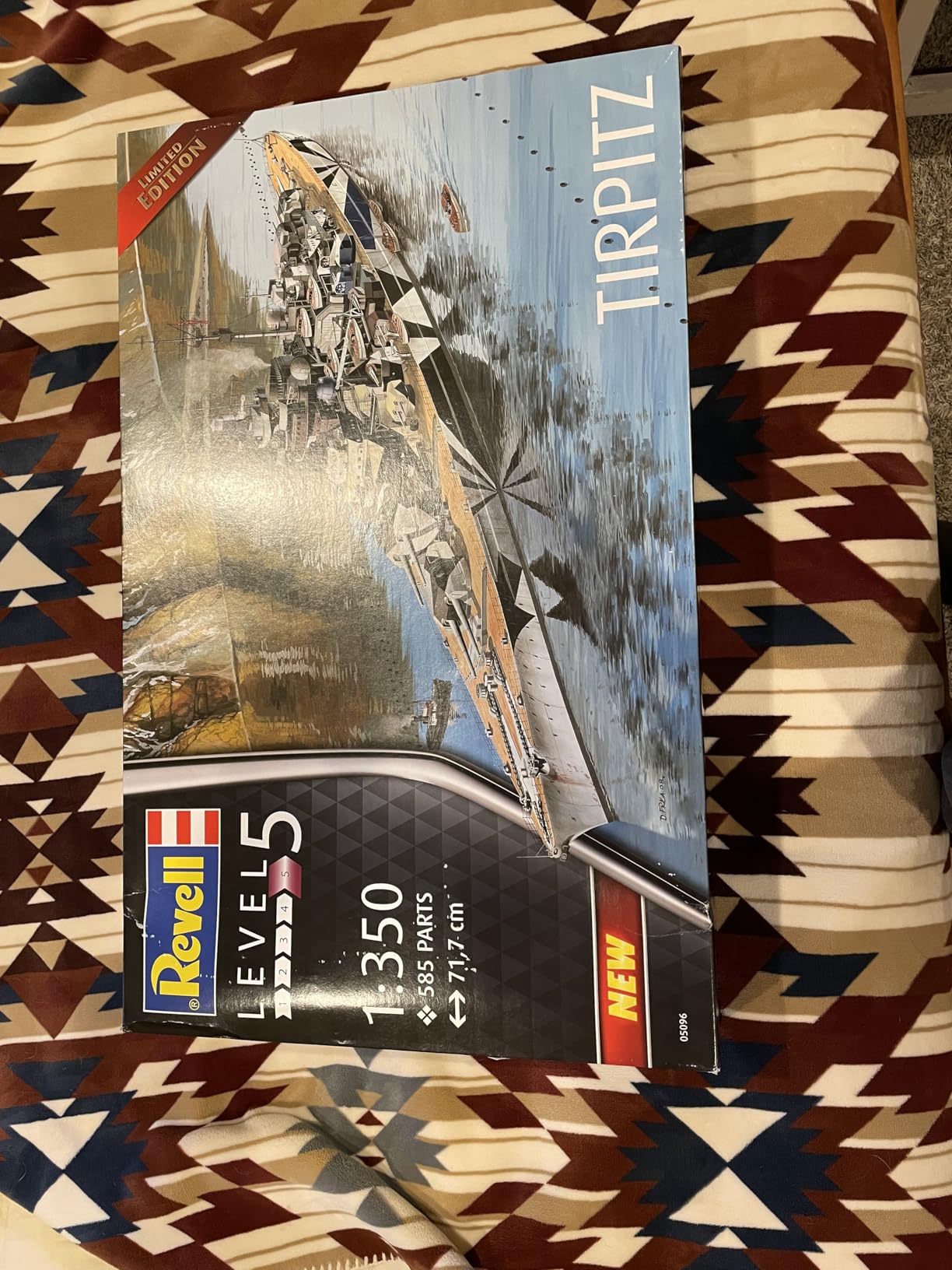 Revell 05096 Battleship Tirpitz Platinum Edition 1:350 Scale Unbuilt/Unpainted Plastic Model Kit customer photo 2