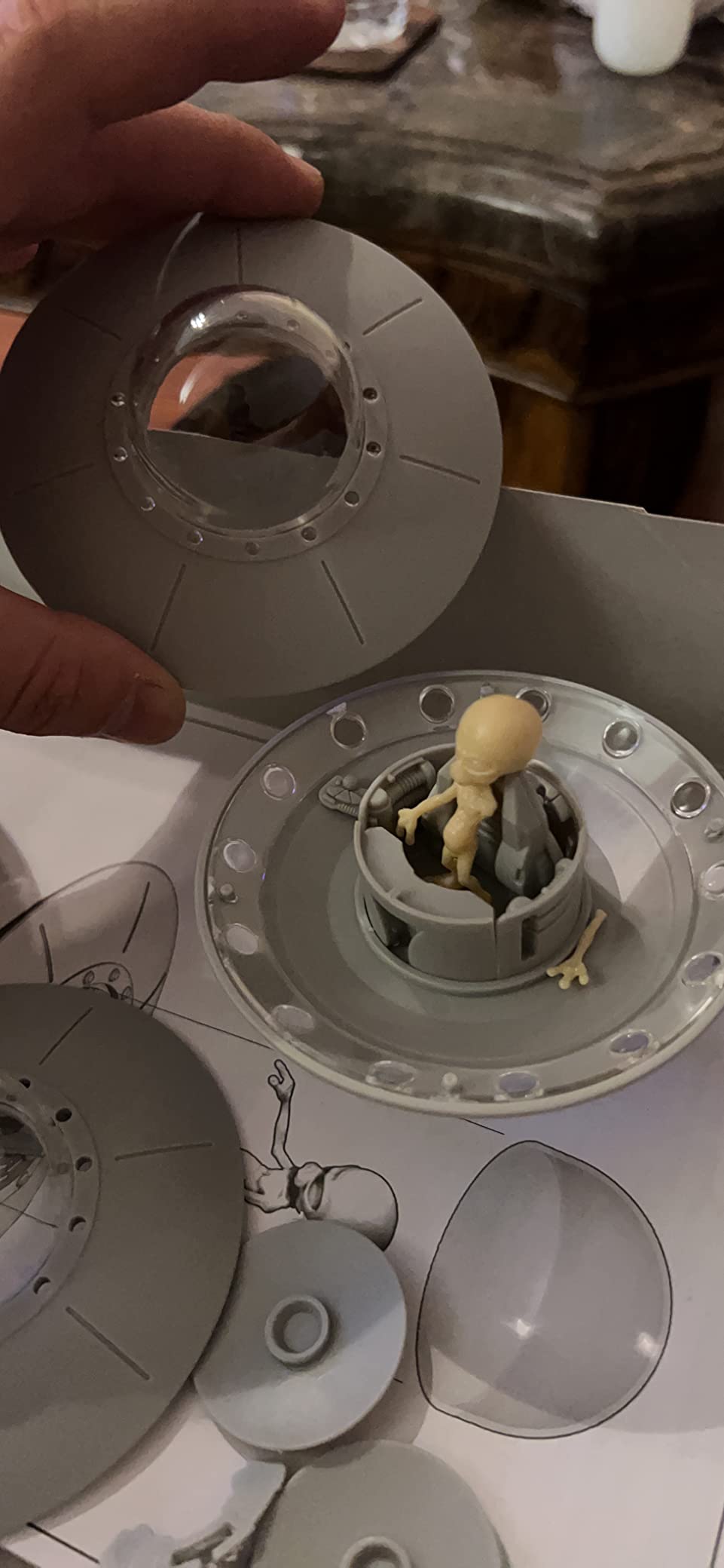 Pegasus Alpha Centauri PG9102 UFO Kit Set of 2 customer photo 2