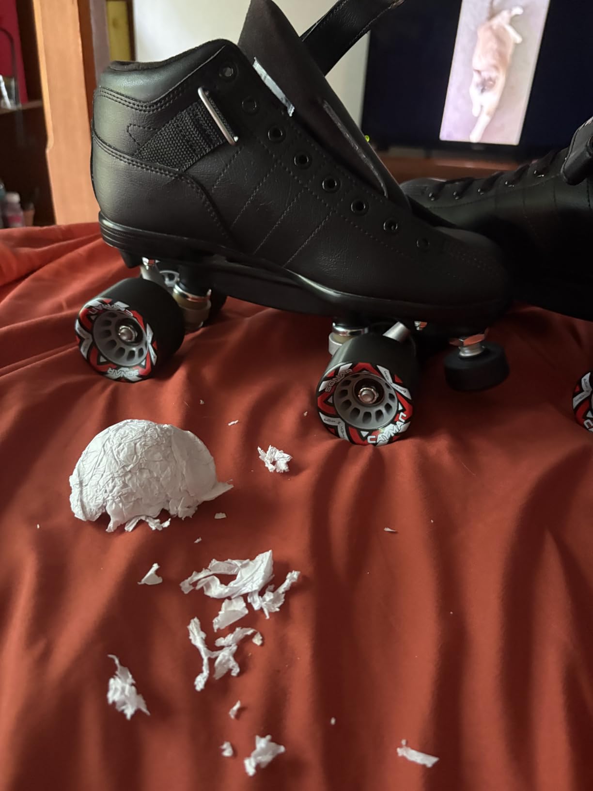 Riedell R3 Roller Skates for Men and Women - Ultra-Durable Indoor Quad Skate with Sonar Cayman Wheels, Nylon Plate, and Precision Fit customer photo 1