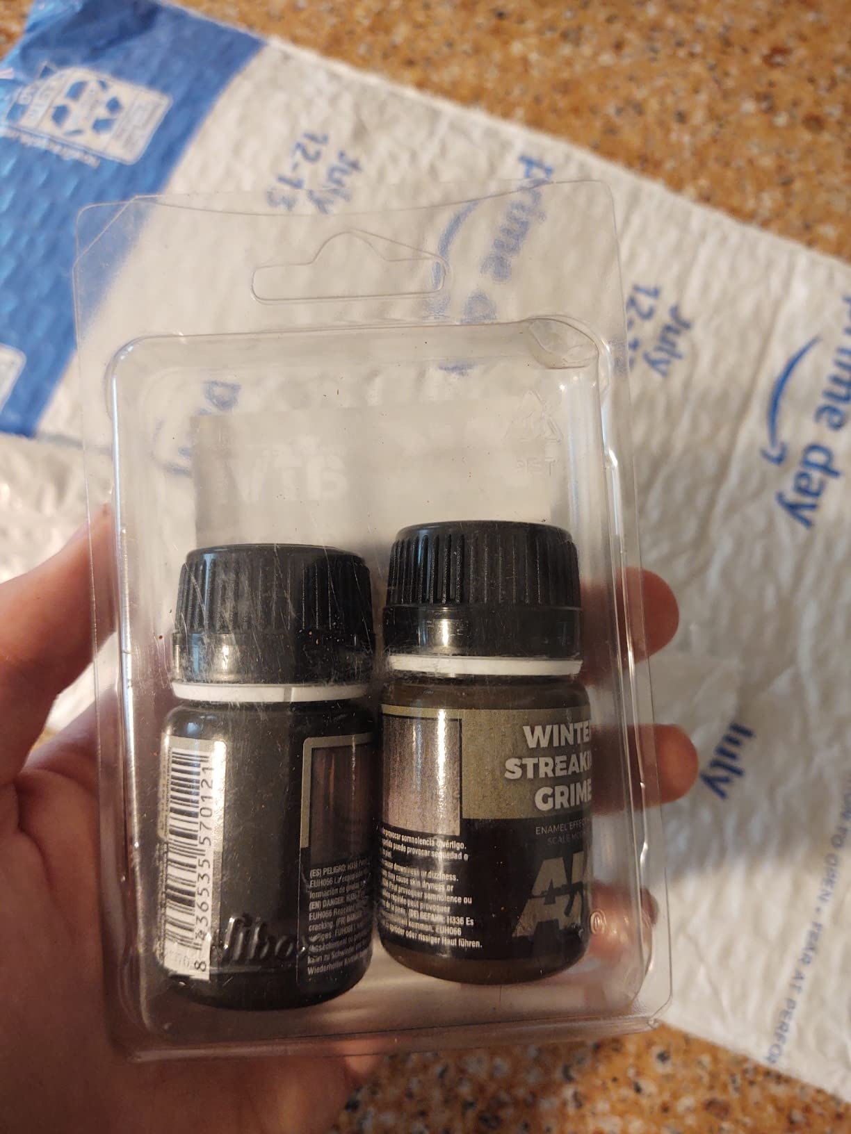 Streaking Effects Enamel Paint Set (12, 13, 14) AK Interactive customer photo 2