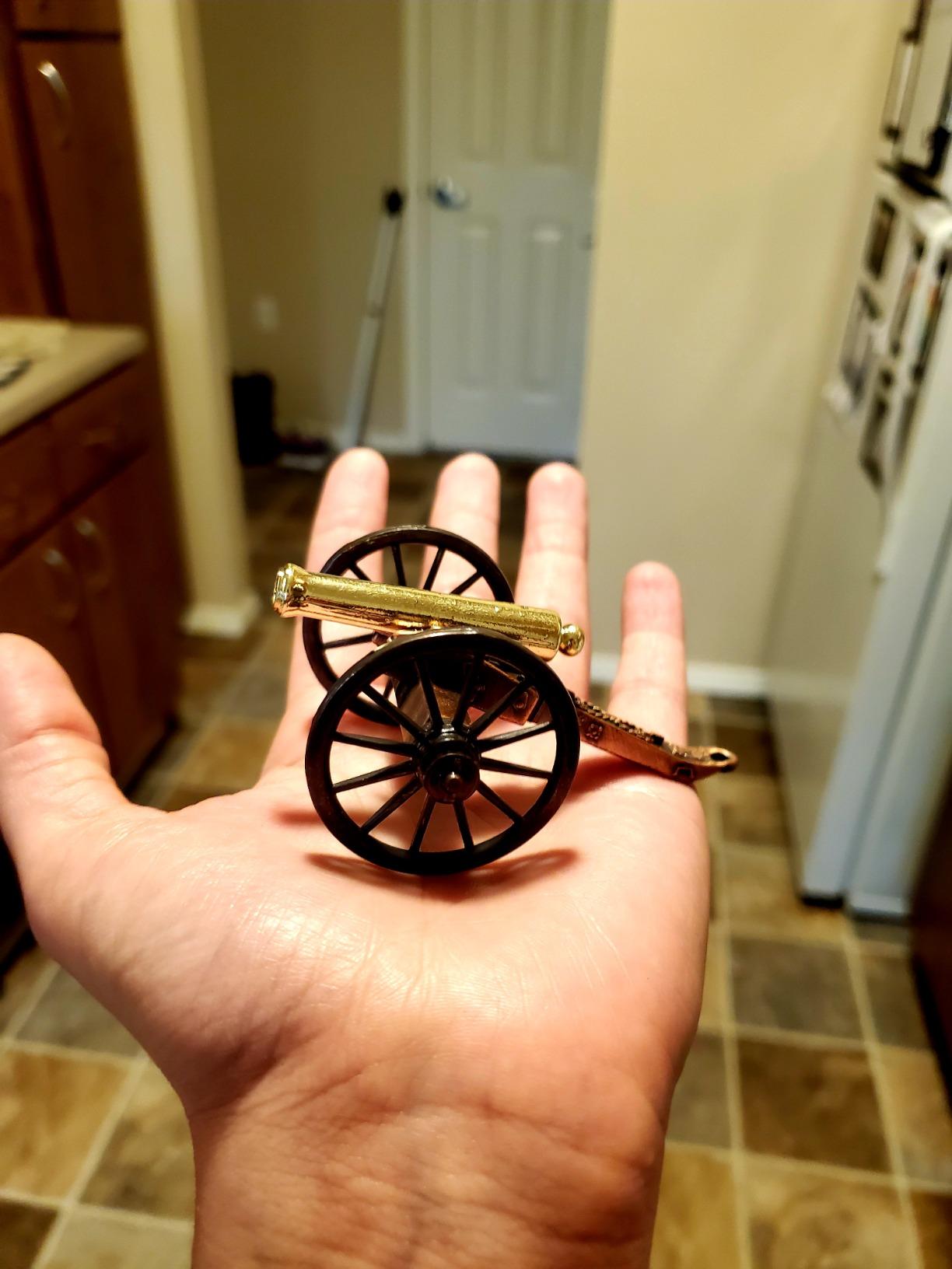 Miniature Napoleon Civil War Cannon w/ Brass Barrel customer photo 1