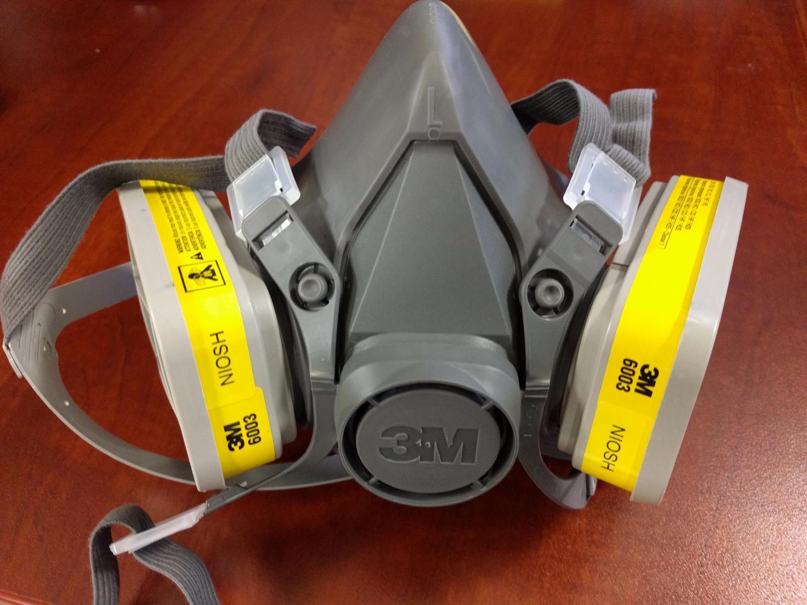 3M Respirator Cartridge 6003, 1 Pair, Helps Protect Against Organic Vapors or Acid Gases customer photo 2