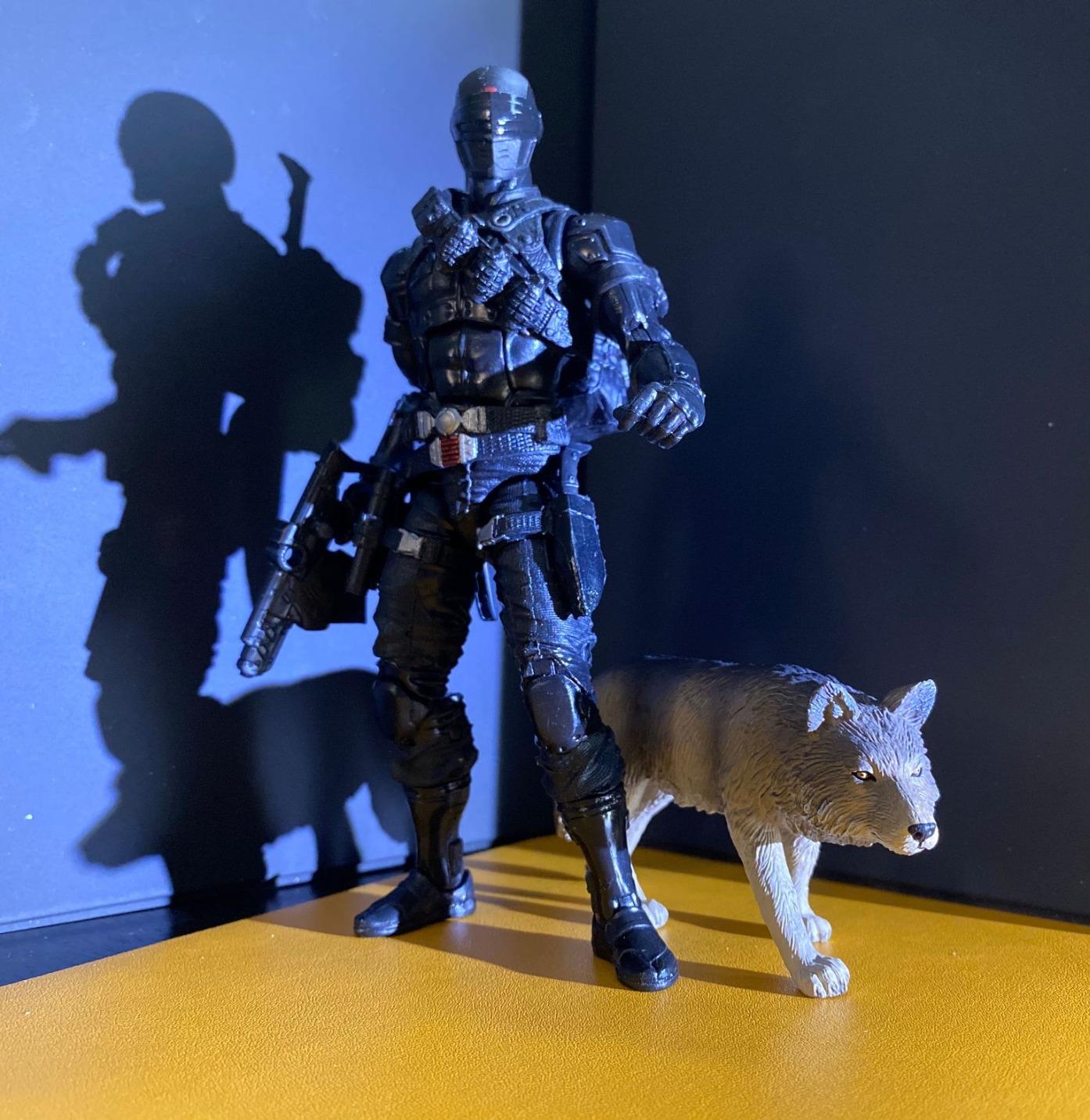 MOJO - Timber Wolf Walking | Hand-Painted Toy Figure | North American Woodland Collection | True to Life & Highly Detailed | Designed in UK customer photo 2
