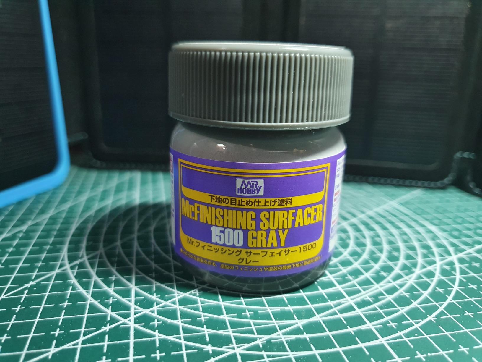 Mr. Finishing Surfacer 1500 Gray Bottle customer photo 1