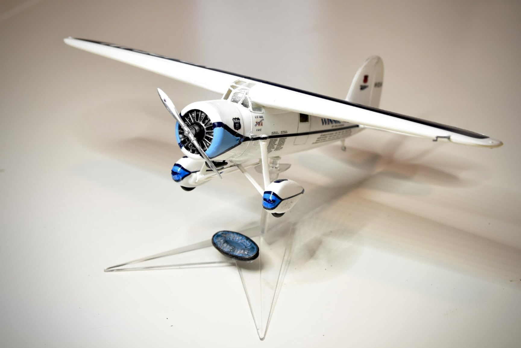 Lindberg Models 1:48 Scale Winnie Mae Airplane Model Kit customer photo 1