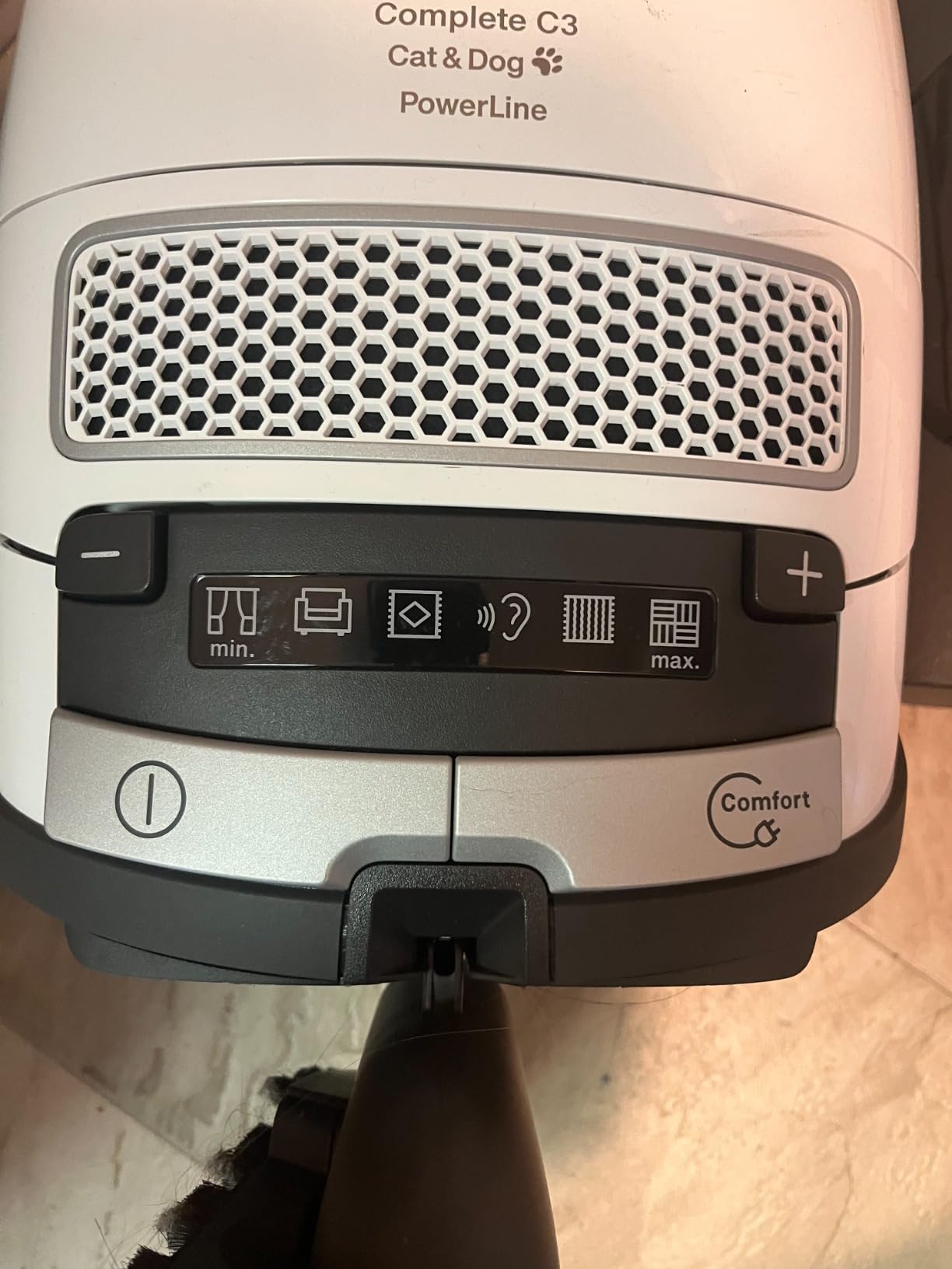 Miele Complete C3 Cat & Dog Bagged Canister Vacuum Cleaner for Pet Owners, Lotus White - 10014520 customer photo 2