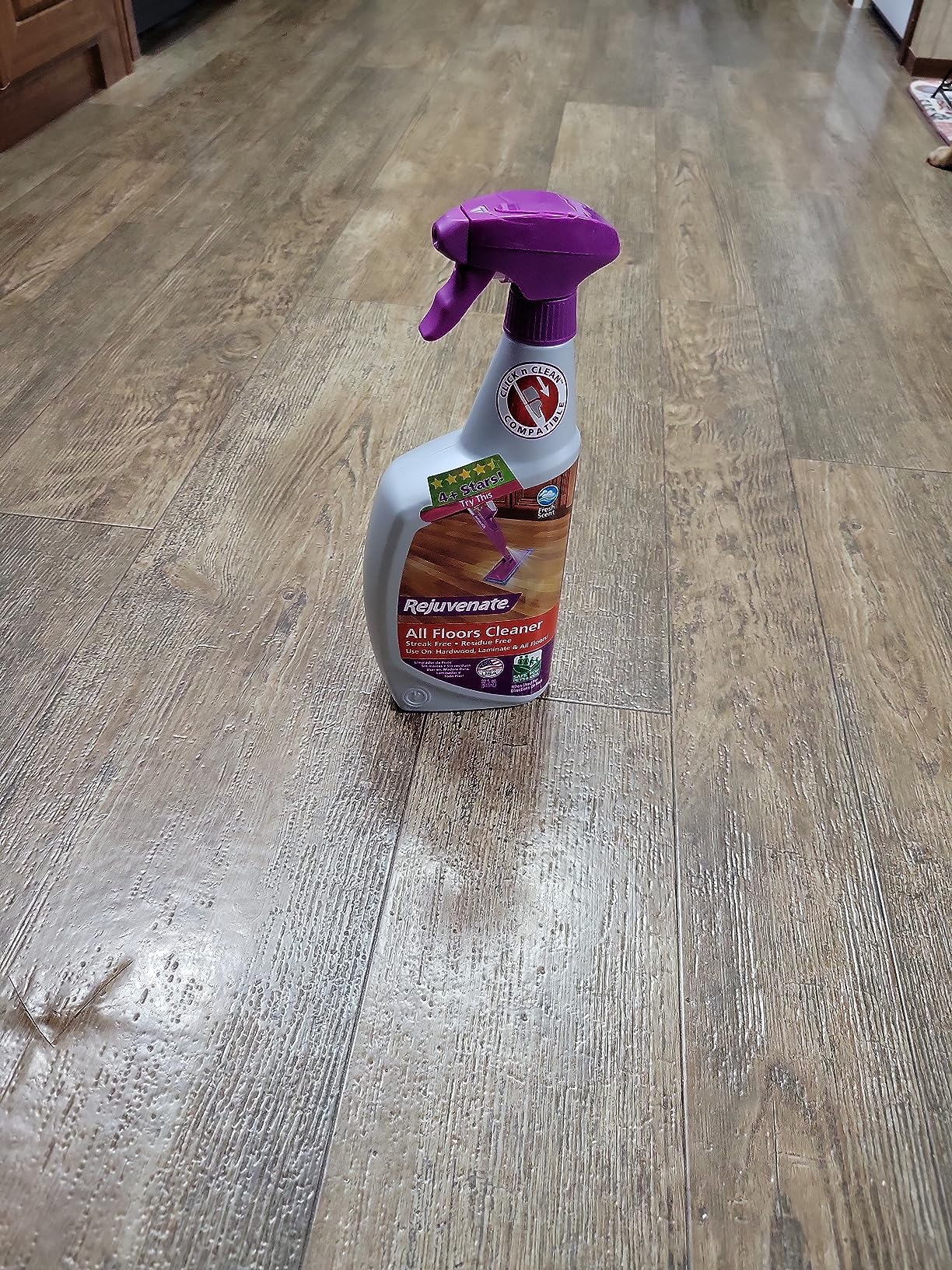 Rejuvenate All Floors Cleaner, 32 Ounces - Breaks Down Dirt and Grime, Cleans and Protects Floors Including Sealed Hardwood, Tile, Vinyl, Laminate customer photo 2
