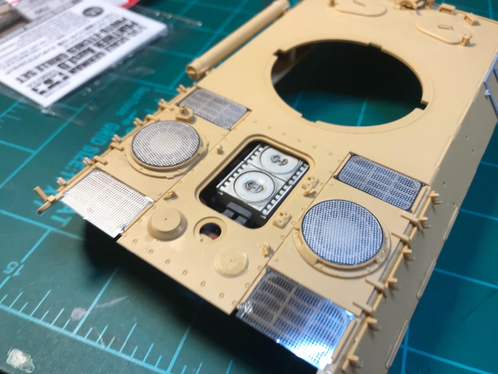 TAMIYA Dickie 300012666 1:35 Photoetched Parts Cooler Panther customer photo 1