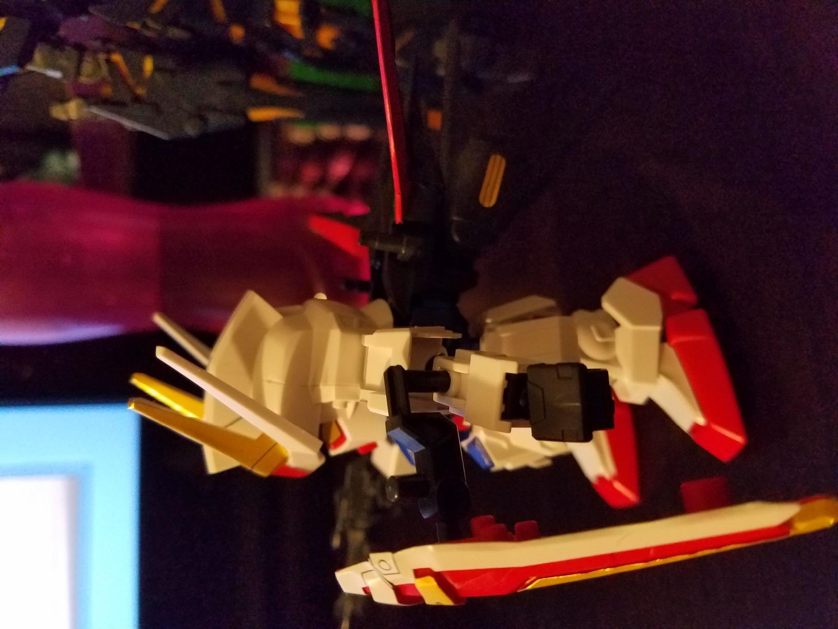 Bandai Hobby SD EX-Standard Aile Strike Gundam Action Figure customer photo 2