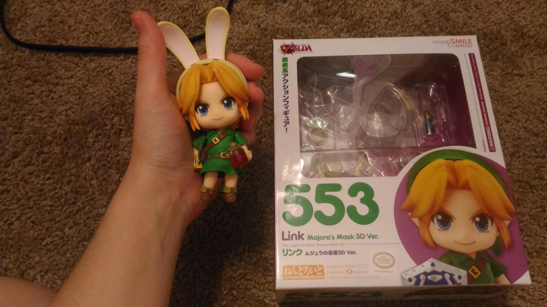 Good Smile The Legend of Zelda: Majora's Mask 3D Link Nendoroid Action Figure customer photo 2