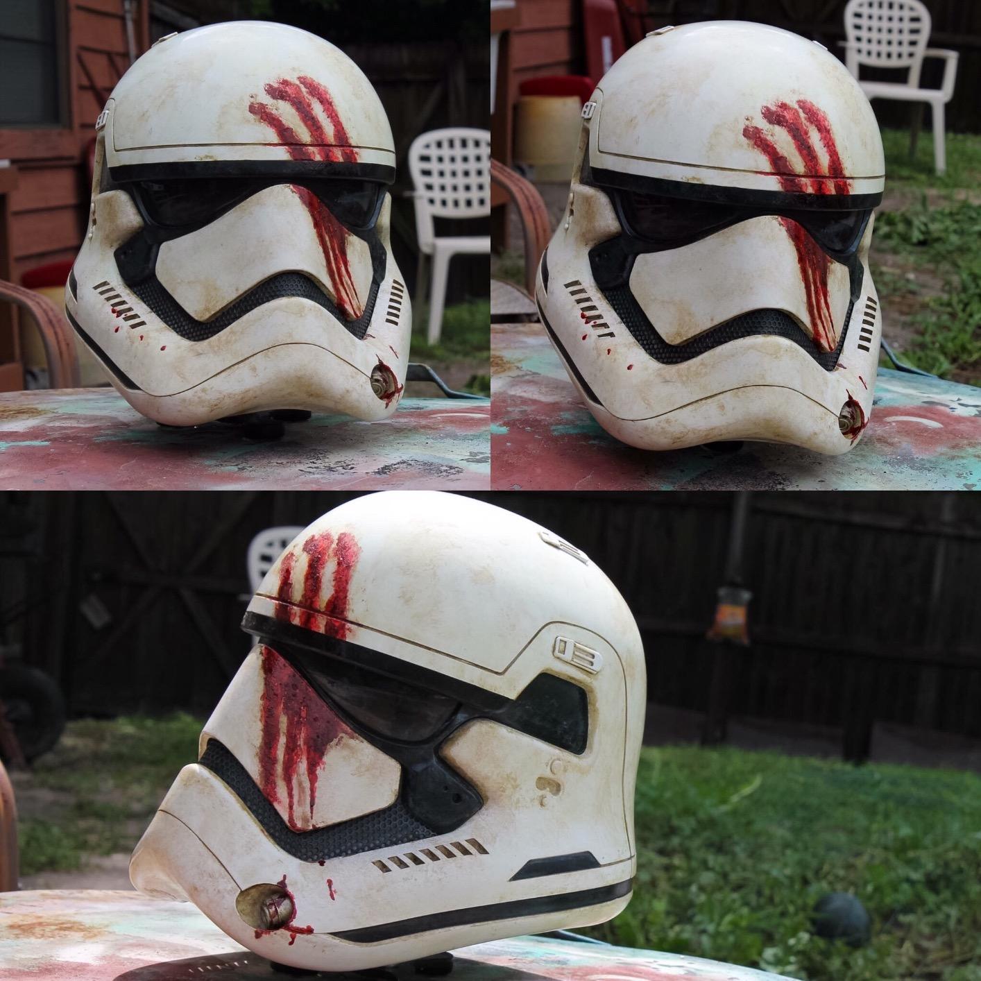 STAR WARS The Force Awakens Stormtrooper 1:1 Scale Helmet By Anovos customer photo 1