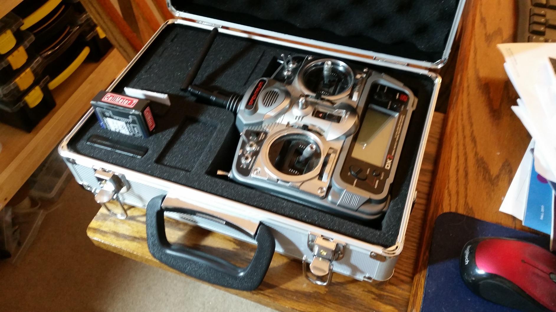 Aluminum RC Airplane Transmitter Case customer photo 2