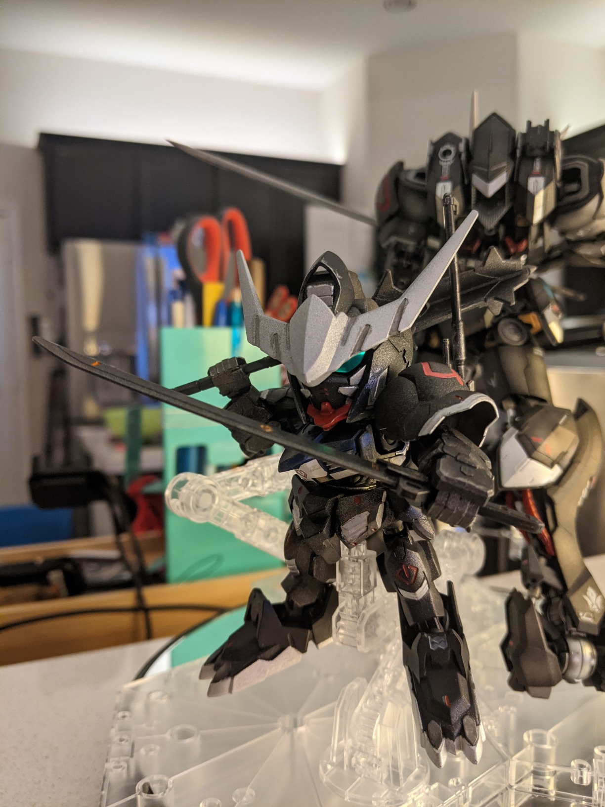 Hobby SD Gundam EX-Standard Gundam Barbatos Action Figure customer photo 2