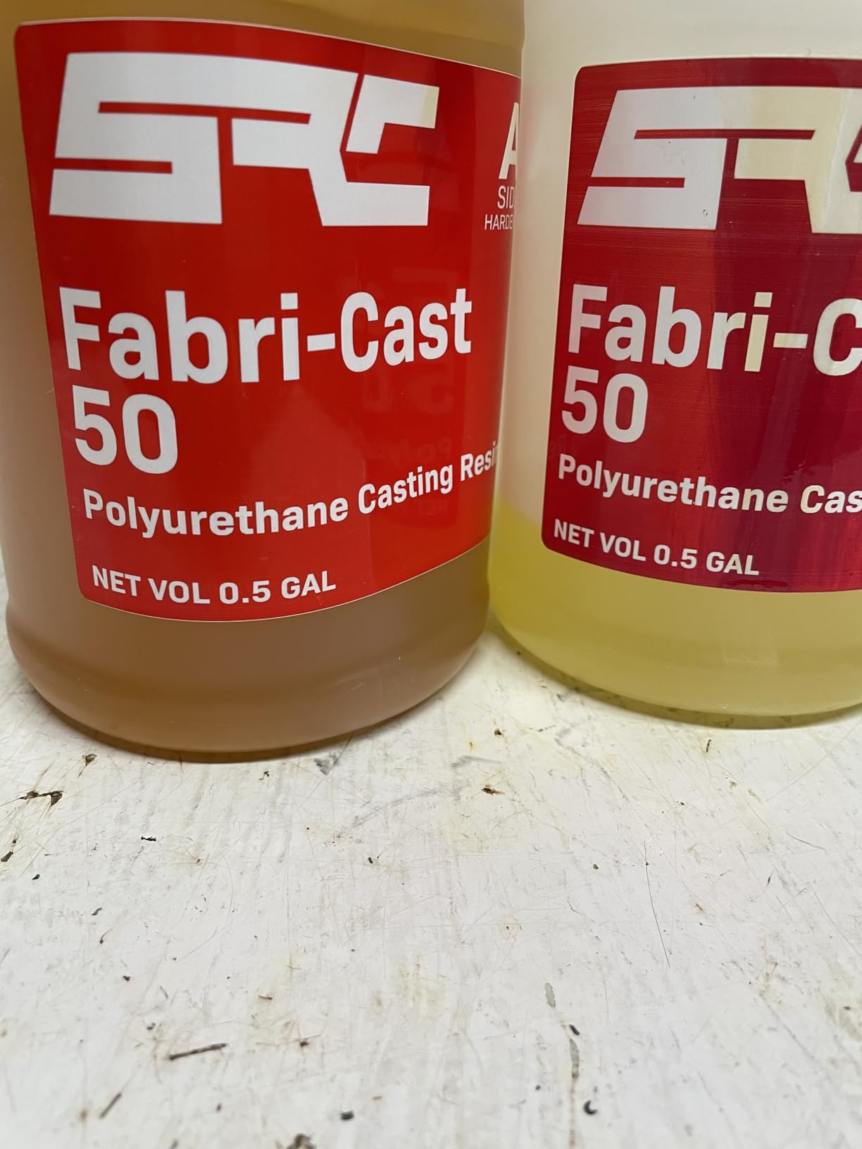Fabri-Cast 50 1 Gal (0.5-Gal Part A + 0.5-Gal Part B) Polyurethane Casting Resin for Models, Figurines, and Sculptures, Silicone Hand Molding Set, Ultra Low Viscosity Liquid and Fast Curing customer photo 2