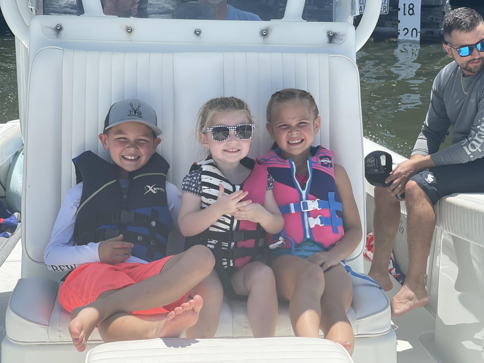 Airhead Wicked Kwik-Dry NeoLite Flex Life Jacket for Kids - USCG Approved Life Vest for Youth, Child & Infant, Watersports Vest for Boating, Tubing & Swimming customer photo 2