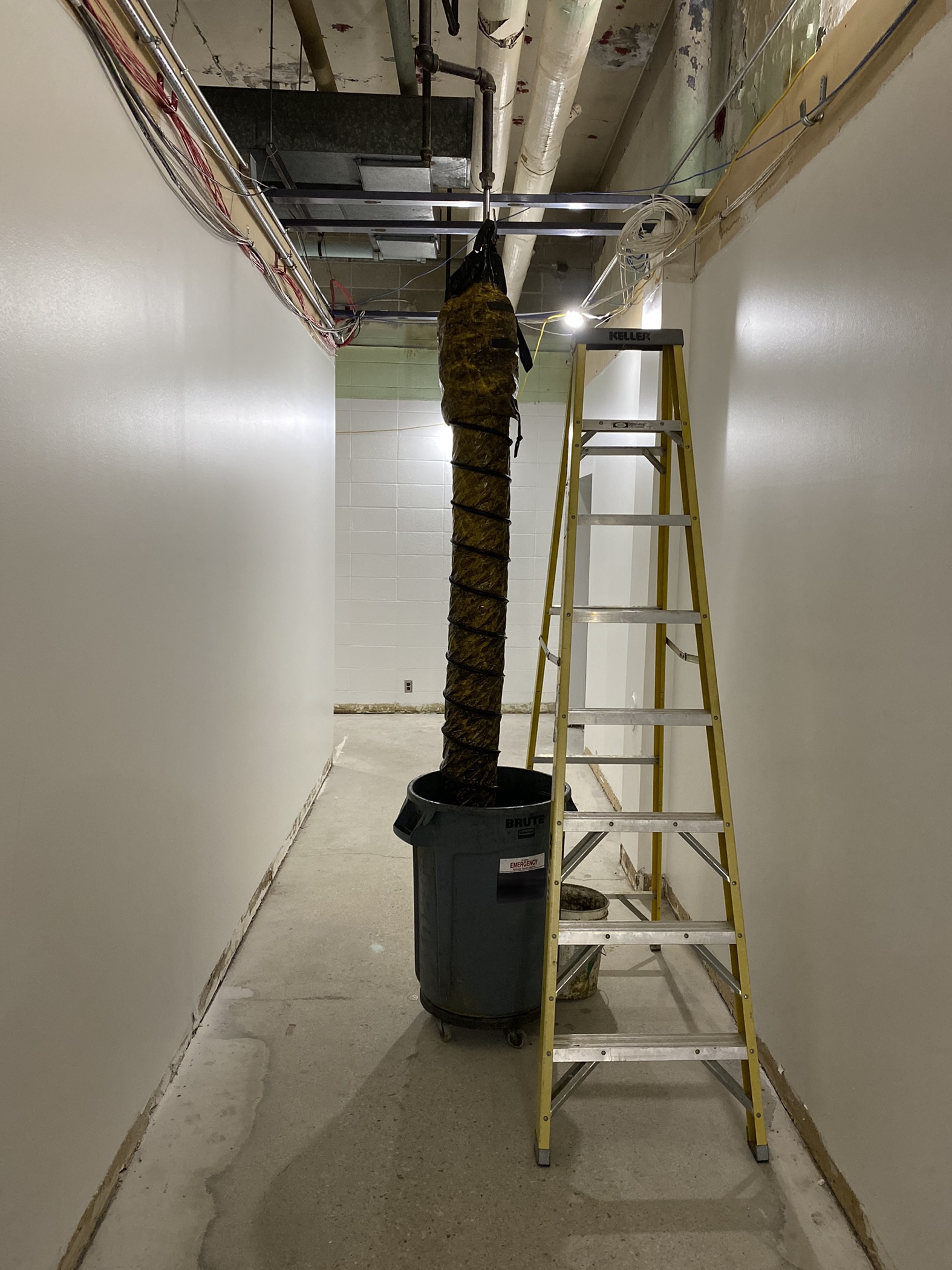 MOUNTO 25FT PVC Flexible Duct Hosing for Exhaust Fan (8inch w/o bag) customer photo 1