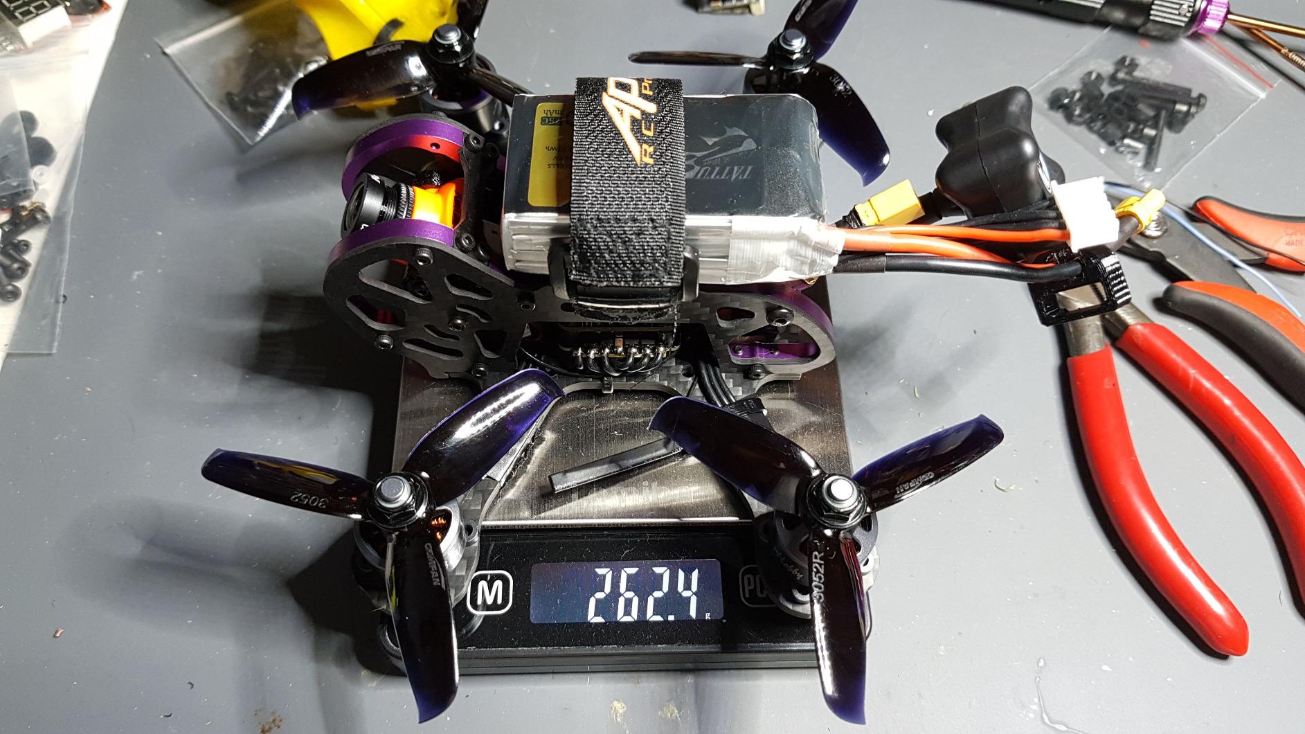 Tattu 650mAh 4S1P 75C 14.8V Lipo Battery with XT30 Plug customer photo 1