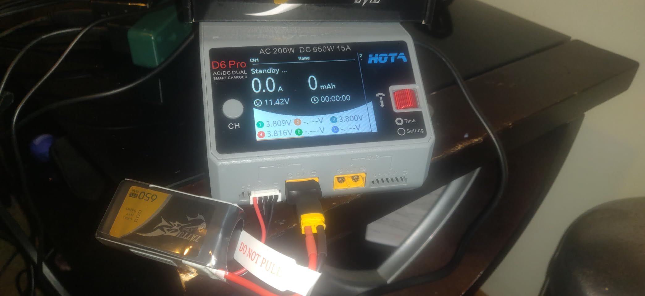 Tattu 650mAh 4S1P 75C 14.8V Lipo Battery with XT30 Plug customer photo 2