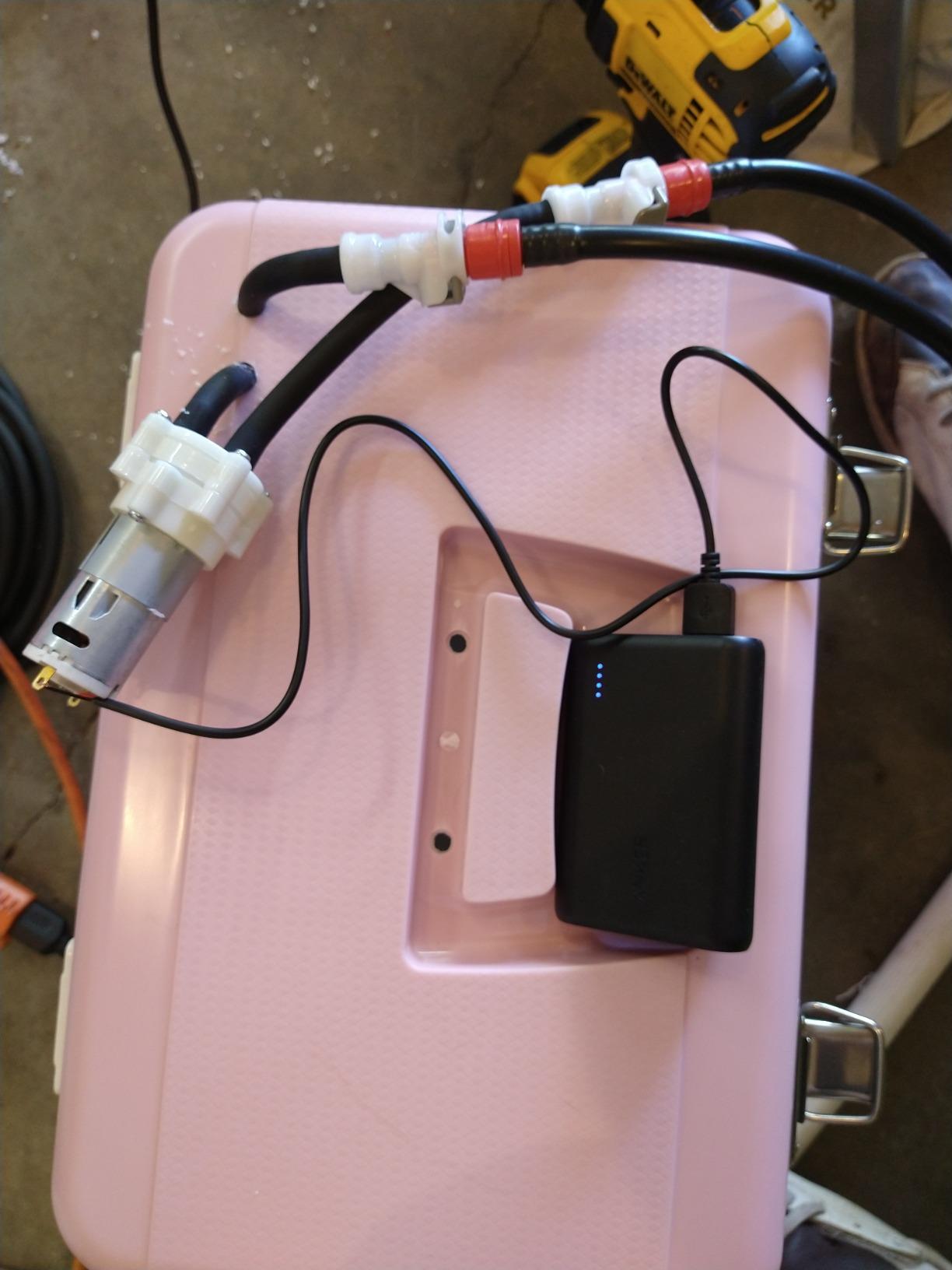 Gikfun Mini DC 6V to 12V R385 Water Cooled Water Pump Air Diaphragm Pump EK1856 customer photo 2