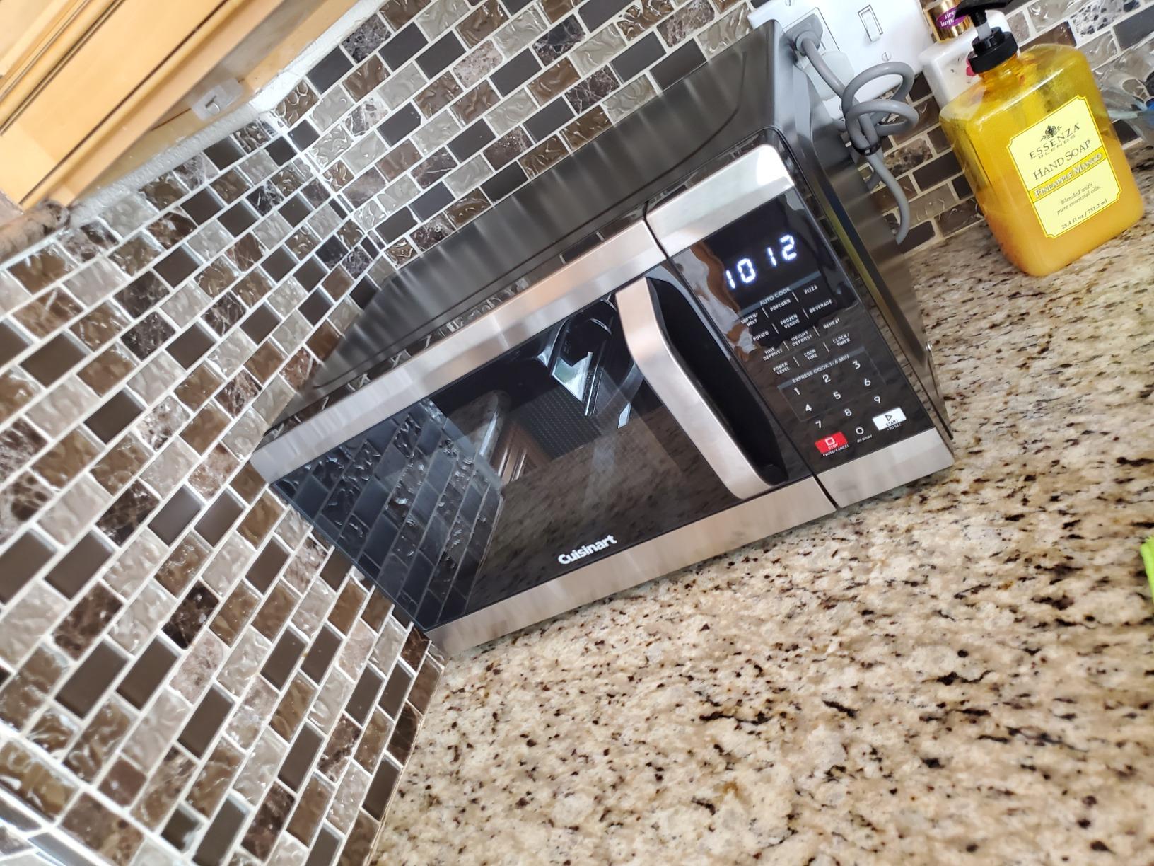 Cuisinart CMW-70 Stainless Steel Convection Microwave Oven, Silver customer photo 2