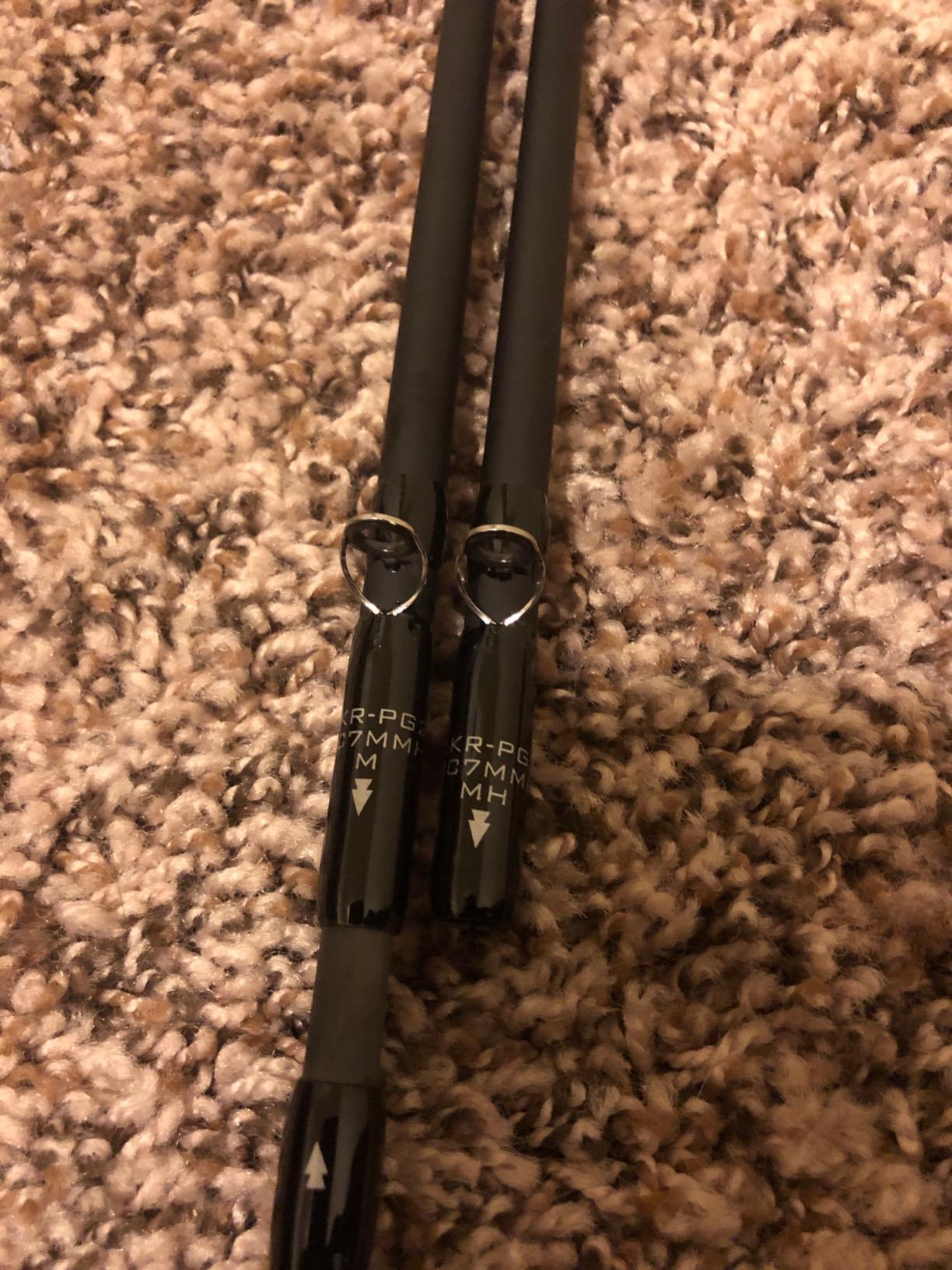 KastKing Perigee II Spinning & Casting Fishing Rods, Fuji O-Ring Line Guides, 24 Ton Carbon Fiber Casting and Spinning Rods - Two Pieces, Twin-Tip Rods customer photo 1