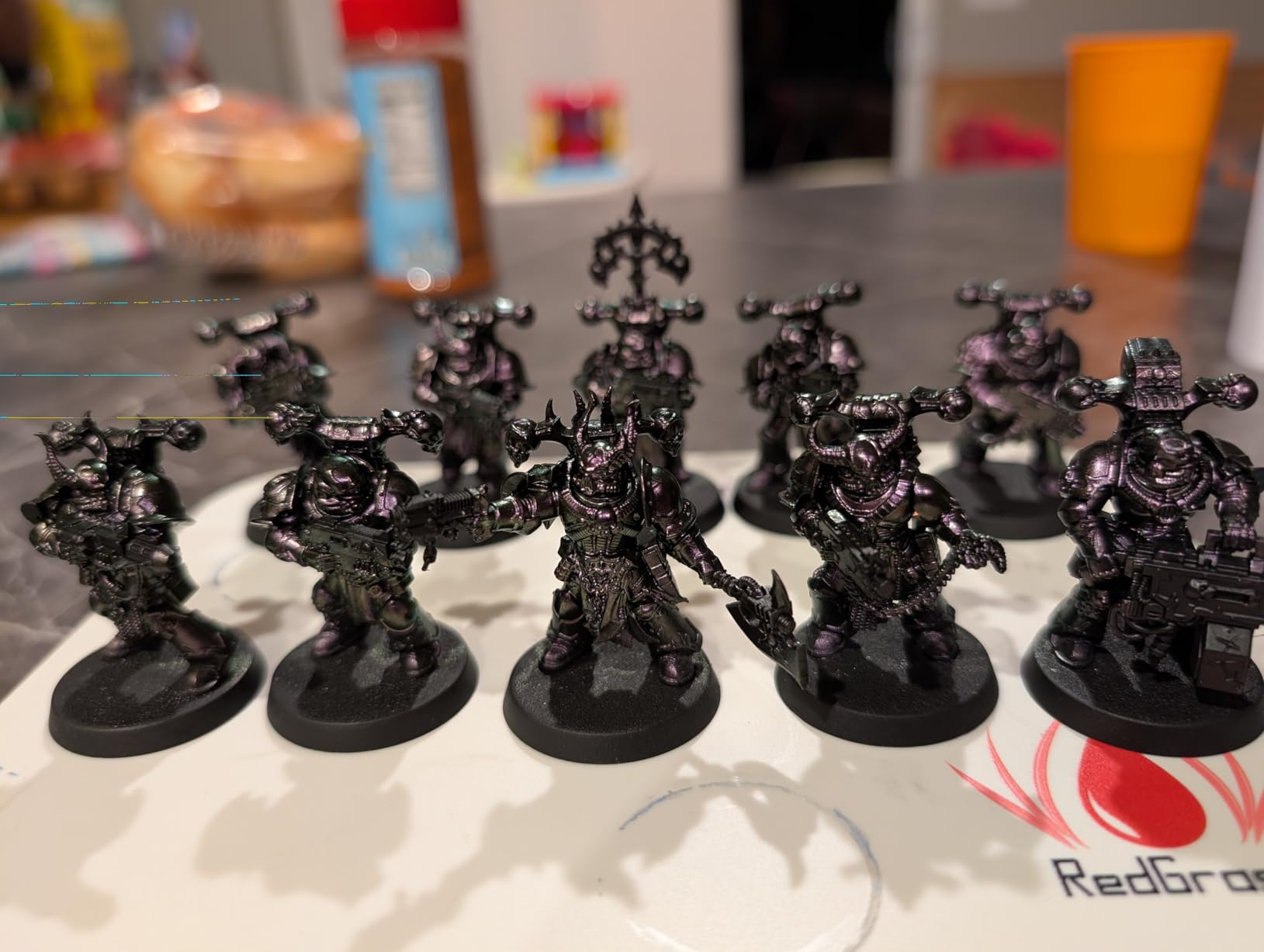 Green Stuff World - Chameleon Metal Paint Toxic Purple 1555 for Models and Miniatures customer photo 2