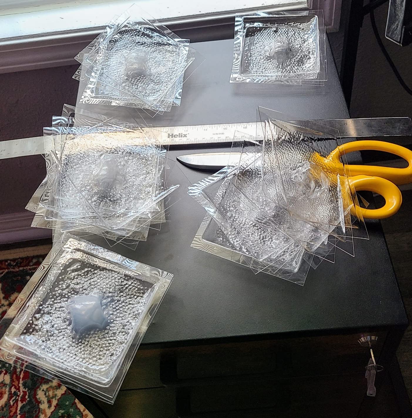 Vacuum Forming Machine Power Former Heat Molding Tool w/Steel Balls Lab Equipment customer photo 1