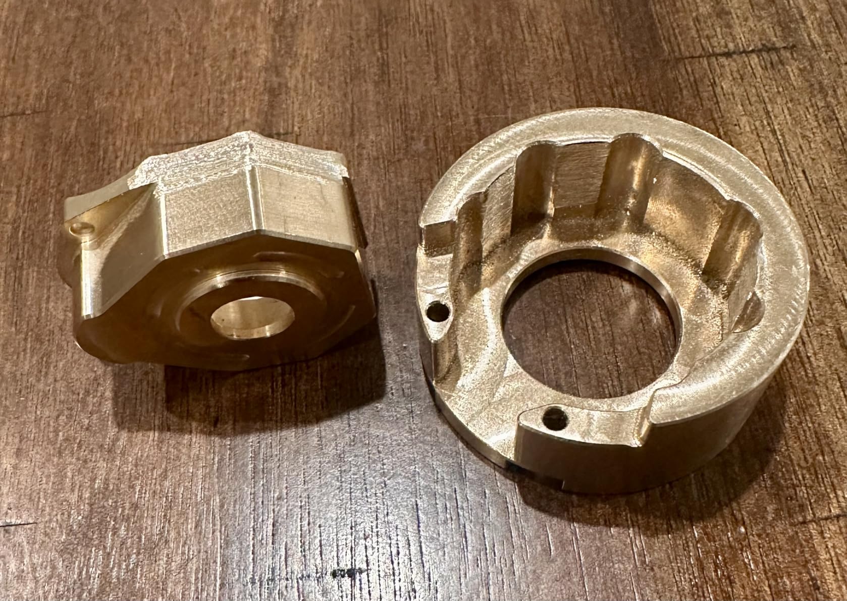 Heavy Duty Brass Steering Knuckle Portal Cover for 1/10 RC Crawler TRX-4 customer photo 2