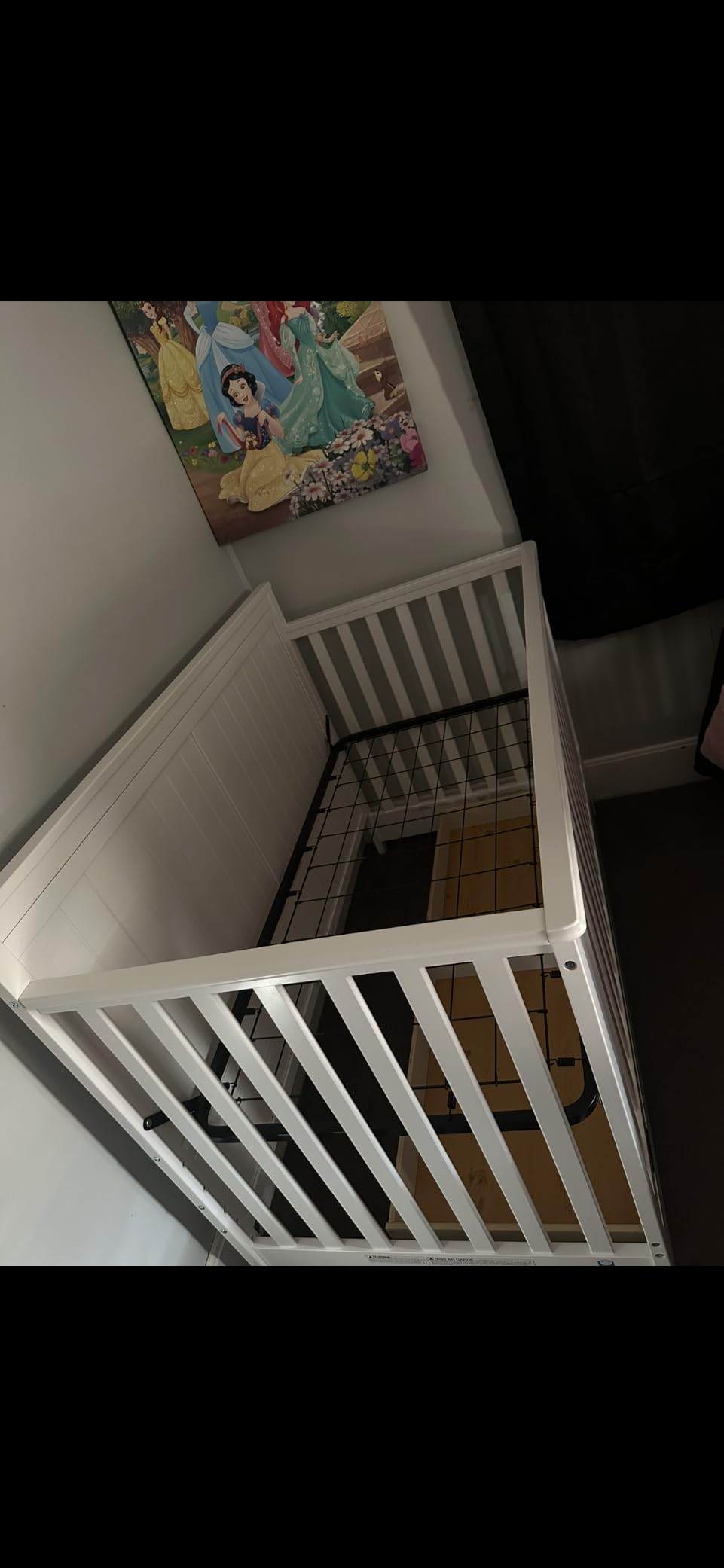 Graco Hadley 5-in-1 Convertible Crib with Drawer - GREENGUARD Gold Certified, Fits Standard Crib Mattress, Converts to Toddler Bed, Daybed and Full Bed, 4 Adjustable Mattress Heights (White) customer photo 1