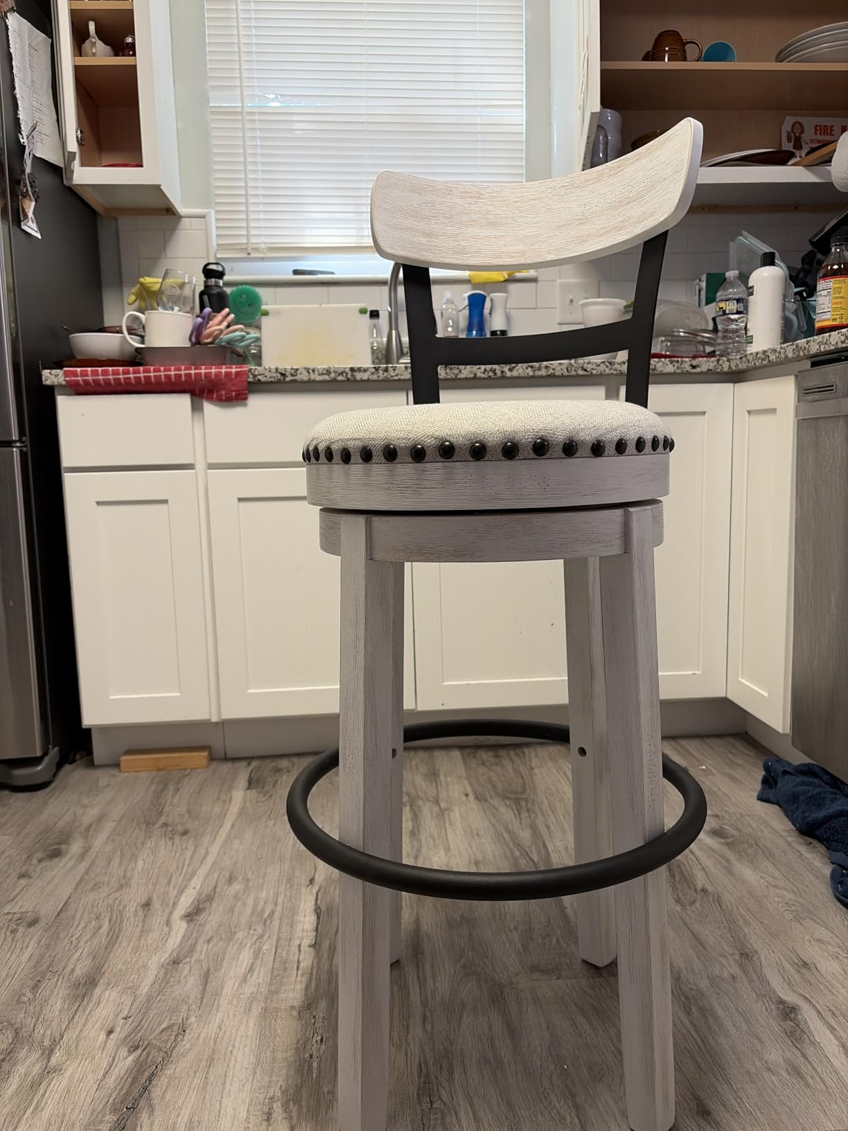 Ashley Valebeck Swivel Barstool customer photo 2