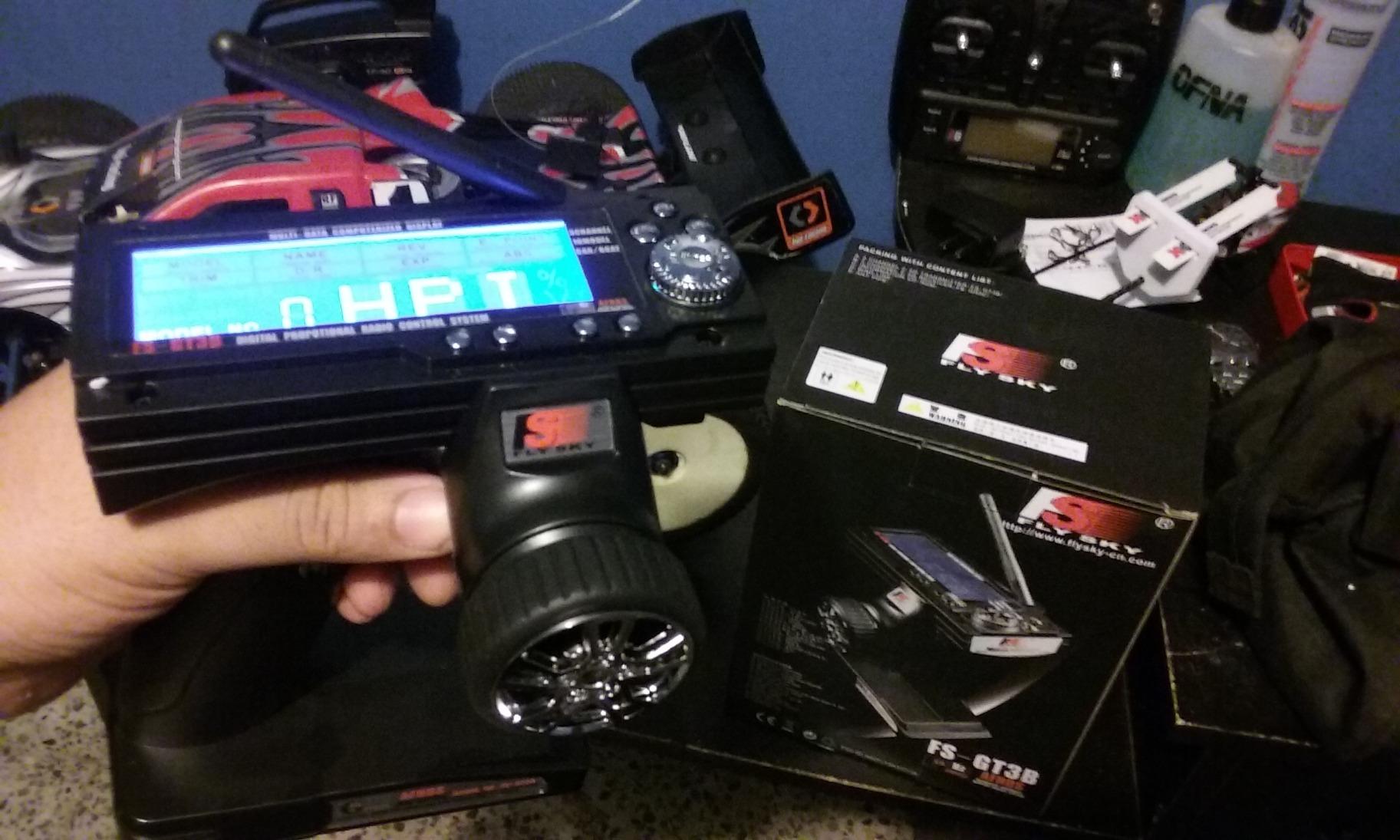 FS-GT3B 2.4Ghz 3 Channel RC Transmitter + FS-GR3E Receiver for Radio Control Car Boat customer photo 1