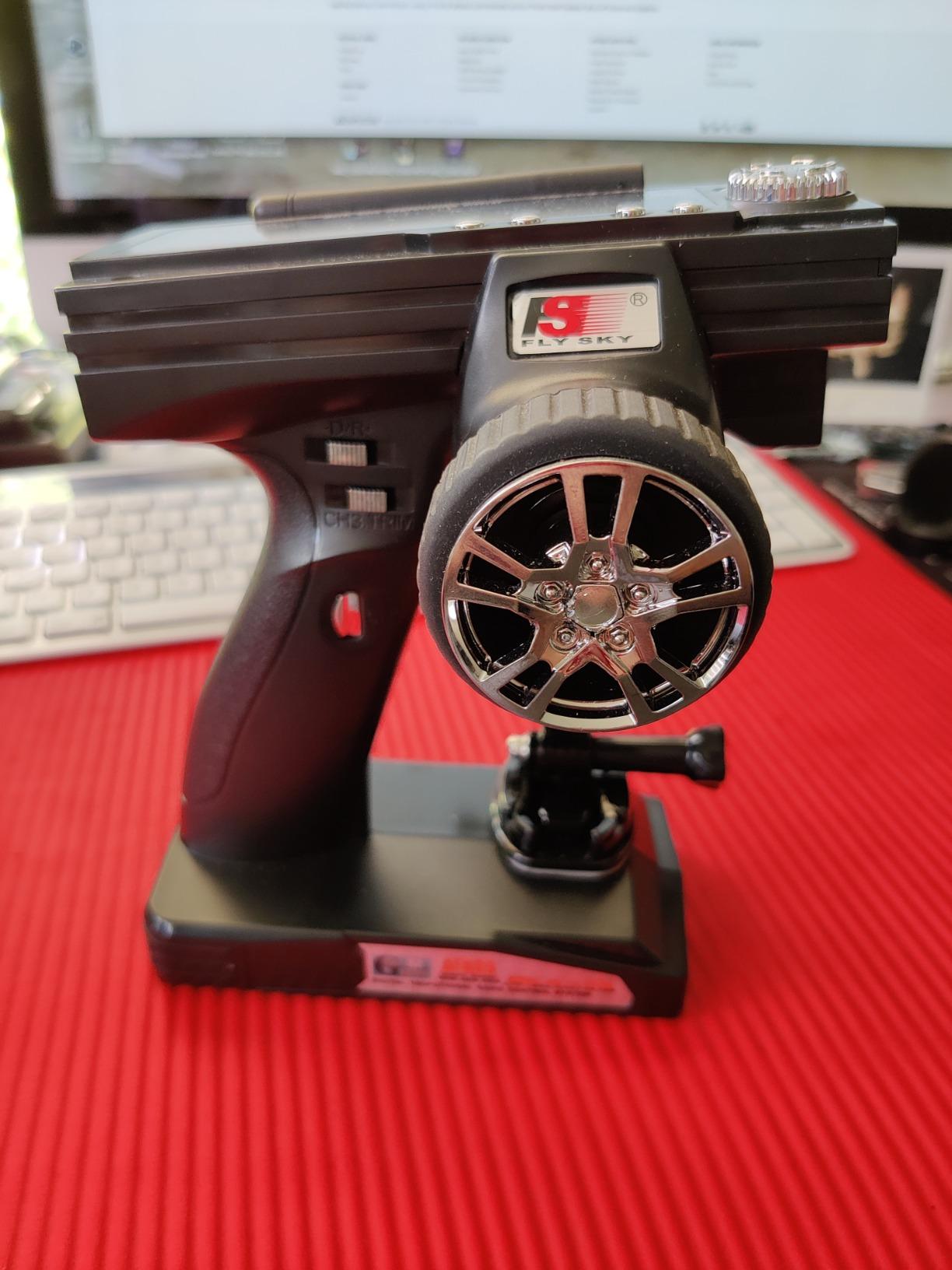 FS-GT3B 2.4Ghz 3 Channel RC Transmitter + FS-GR3E Receiver for Radio Control Car Boat customer photo 2