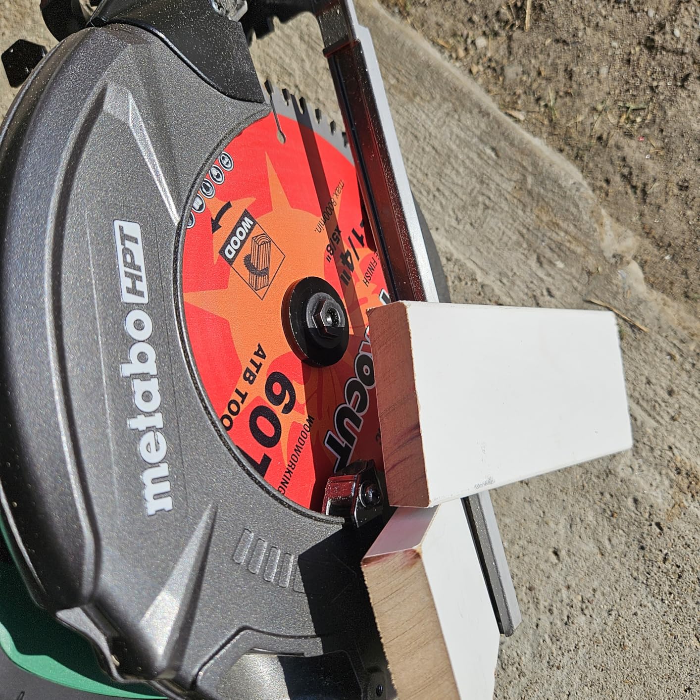 Metabo HPT 7-1/4-Inch Circular Saw Kit | 6,000 Rpm, 15-Amp Motor | C7SB3 customer photo 1