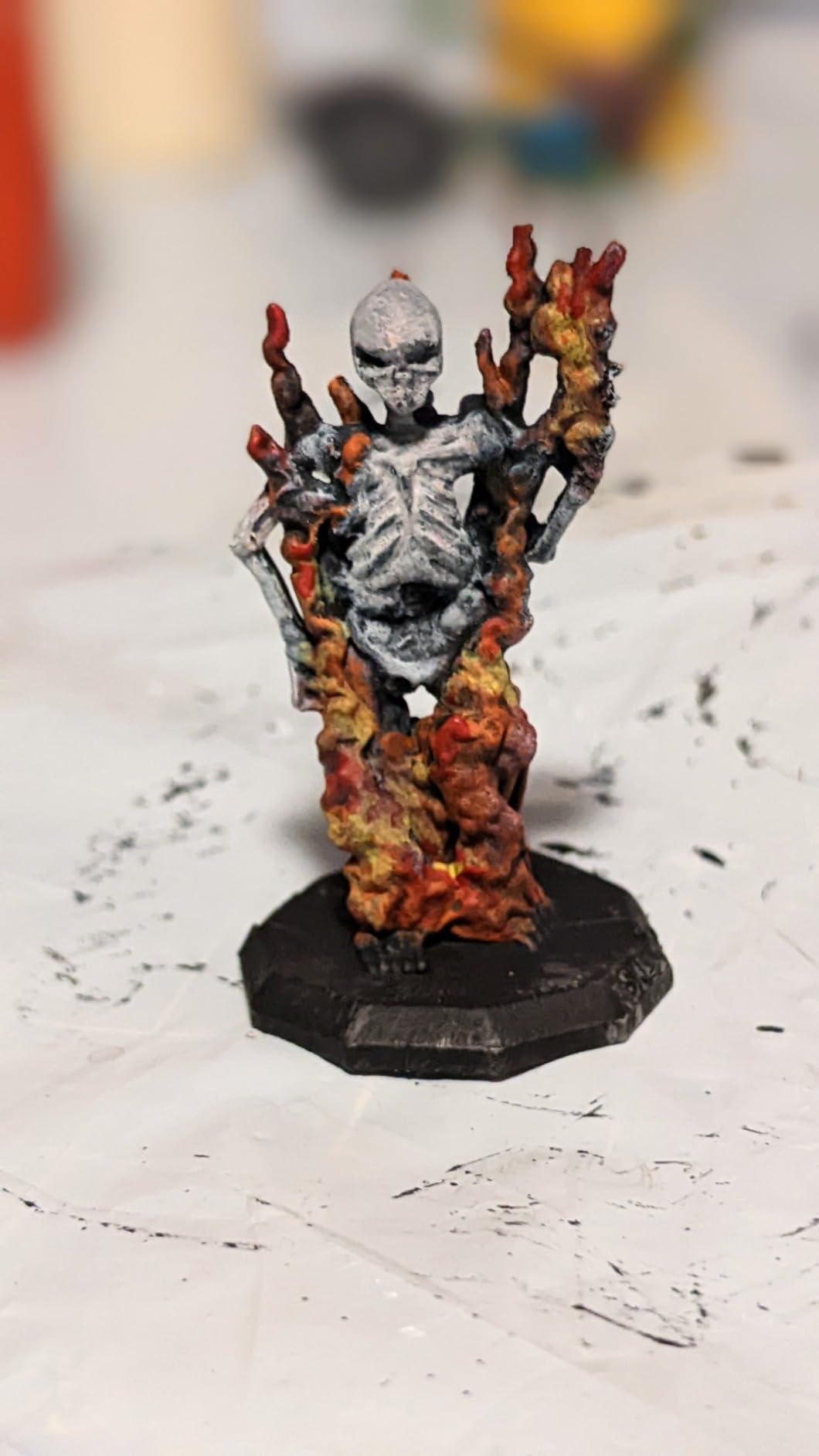 56 Unpainted Fantasy Mini Figures- All Unique Designs- 1