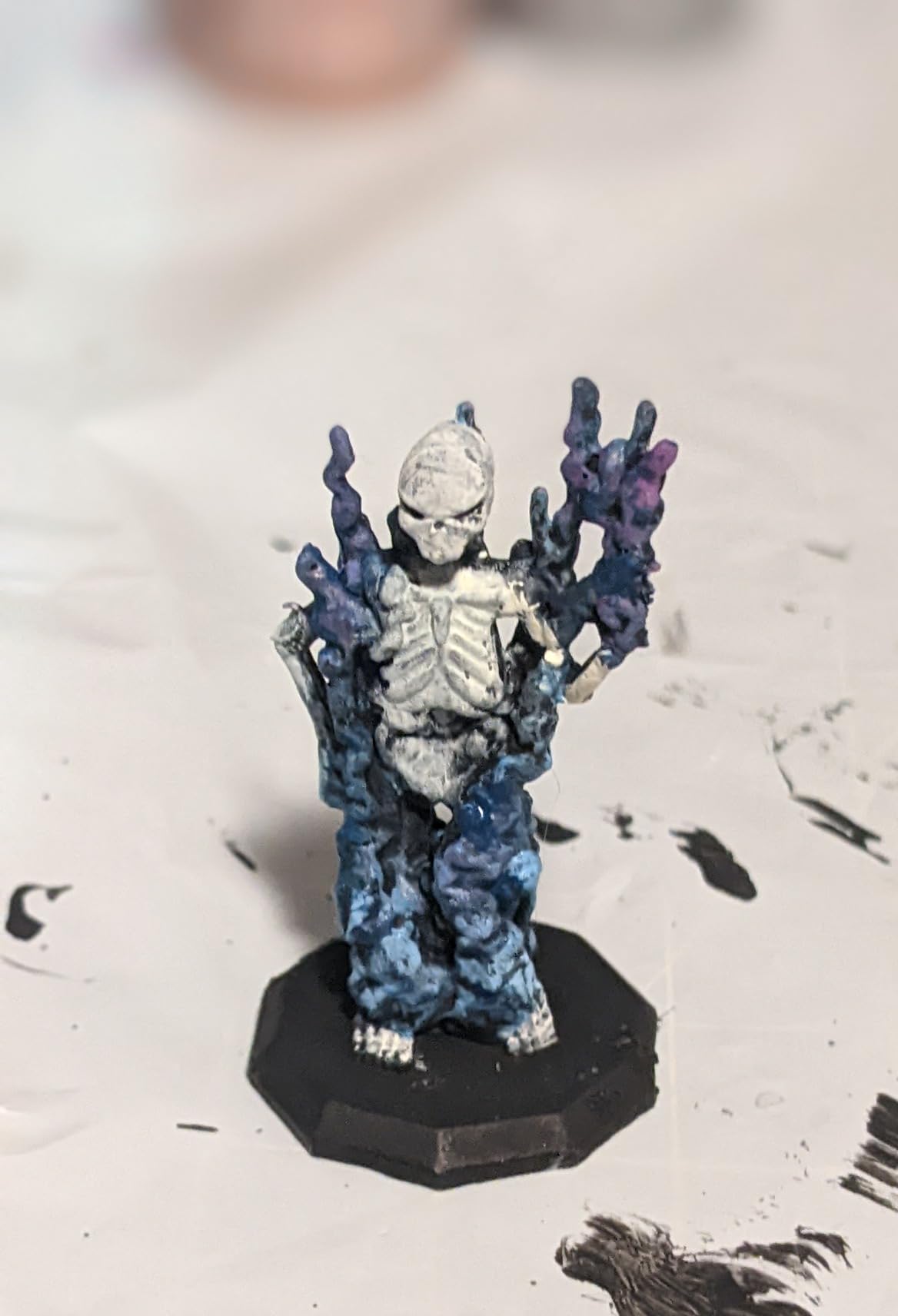 56 Unpainted Fantasy Mini Figures- All Unique Designs- 1