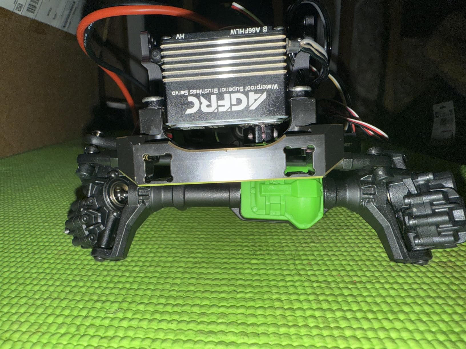 Hobbypark 87.8g/pc Heavy Duty Brass Front Bumper Servo Mount for Traxxas TRX-4 TRX4 1/10 RC Crawler Car Scale & Trail Truck customer photo 2