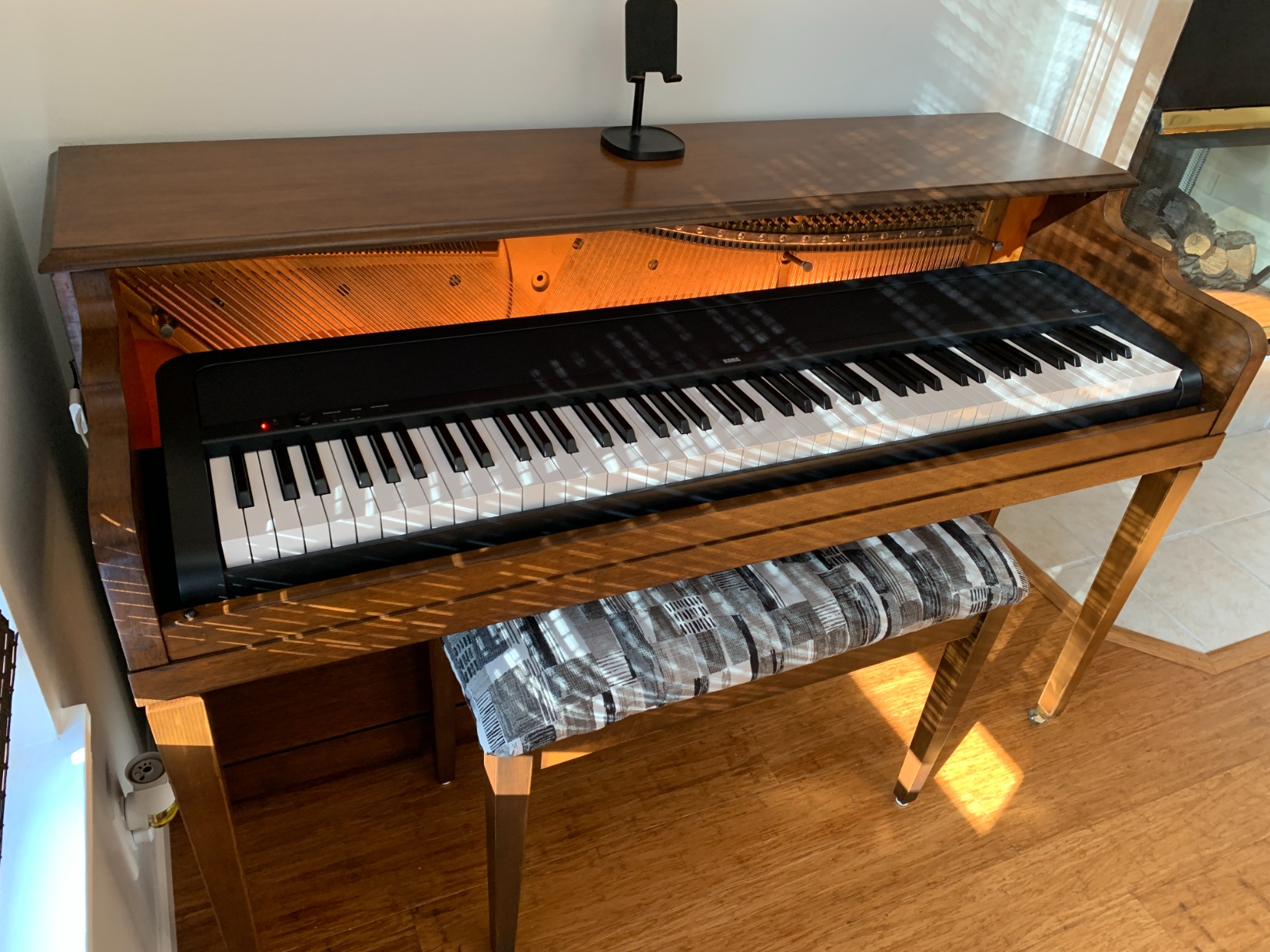Korg B2 88-Key Digital Piano with Audio and MIDI USB - Software Included - Black (B2BK) customer photo 2