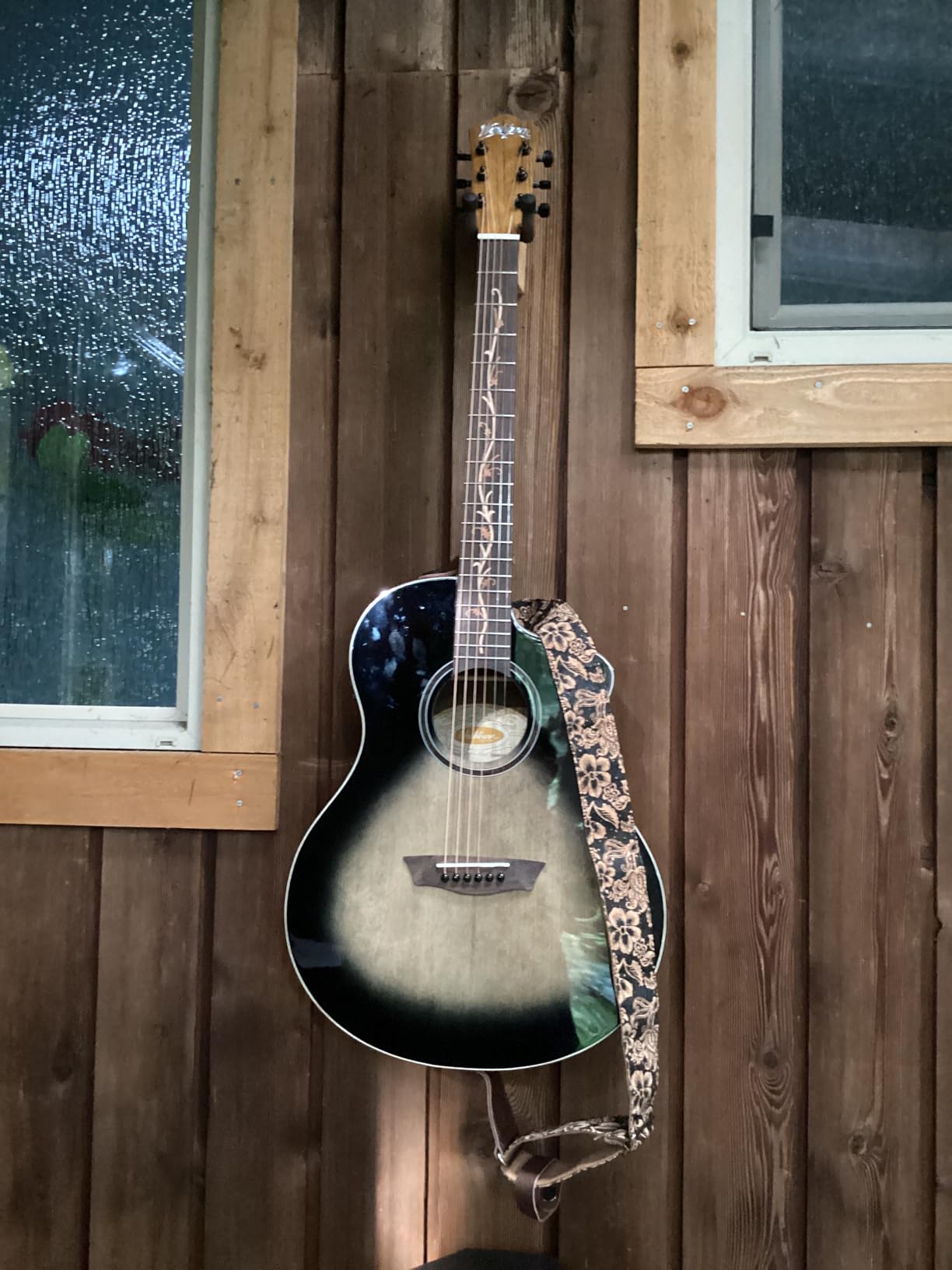Washburn Bella Tono Vite S9V Studio Cutaway Acoustic Electric Guitar customer photo 2