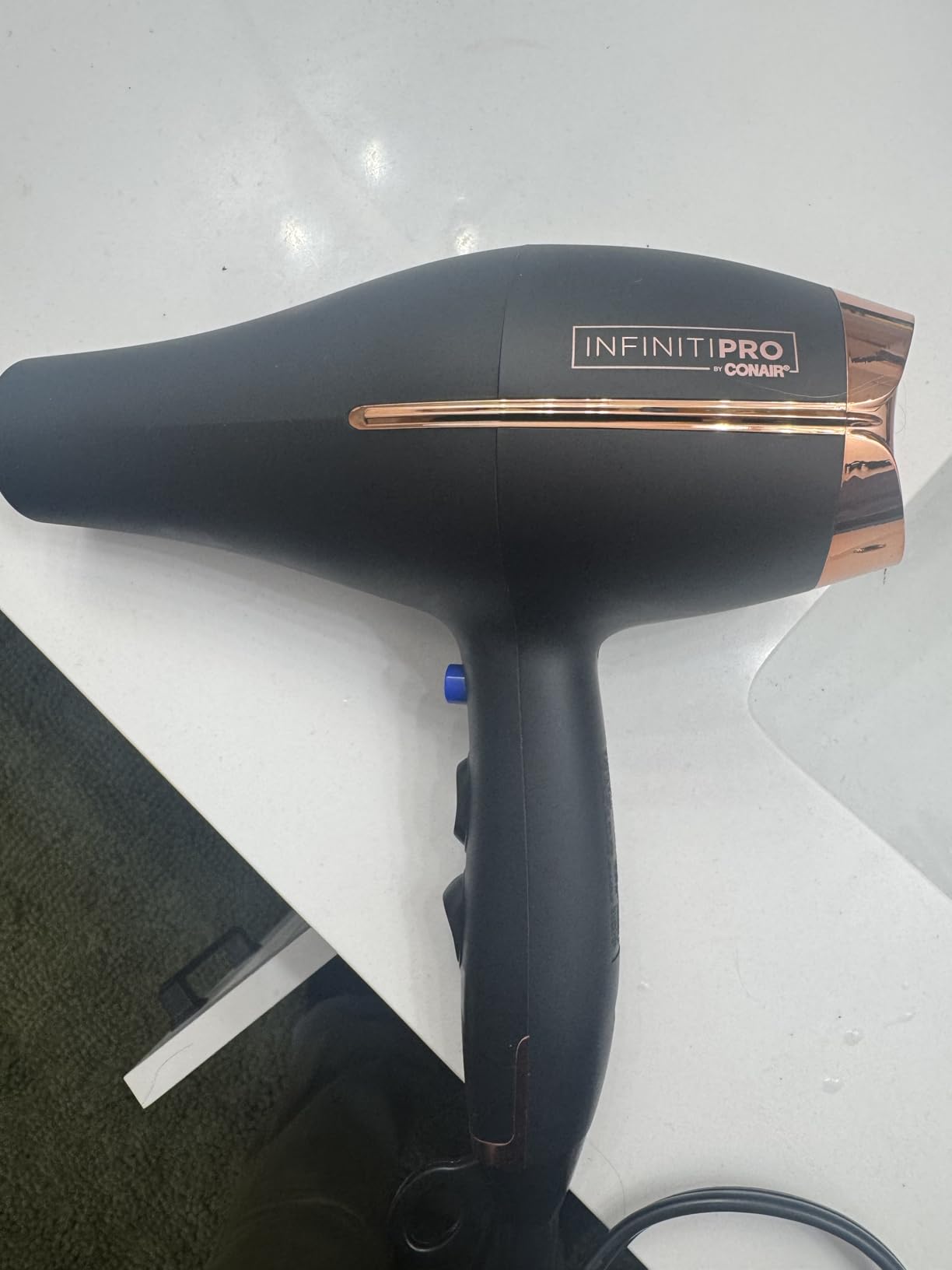 Conair InfinitiPRO AC Motor Pro Hair Dryer, Professional Ionic Ceramic Blow Dryer (650AMZL) customer photo 2