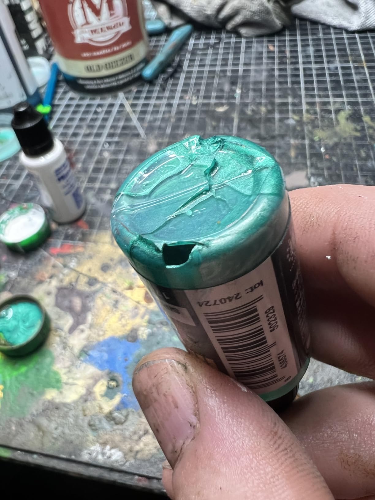 Green Stuff World Colour Metallics Paint Set 6 x 17ml - 9912 customer photo 1