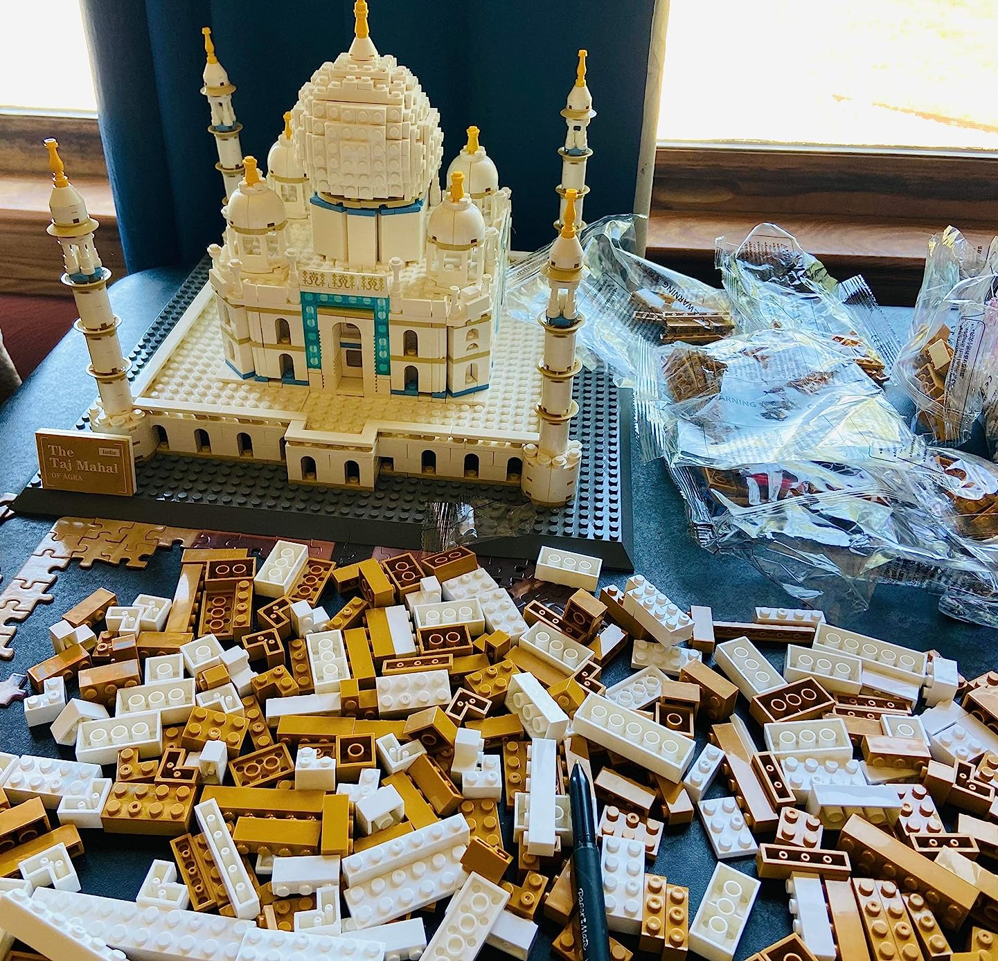 Notre-Dame Cathedral Building Block Set (1382 Pieces) Paris's Notre Dame Cathedral Famous Landmark Series - Architecture Model for Kids and Adults customer photo 2