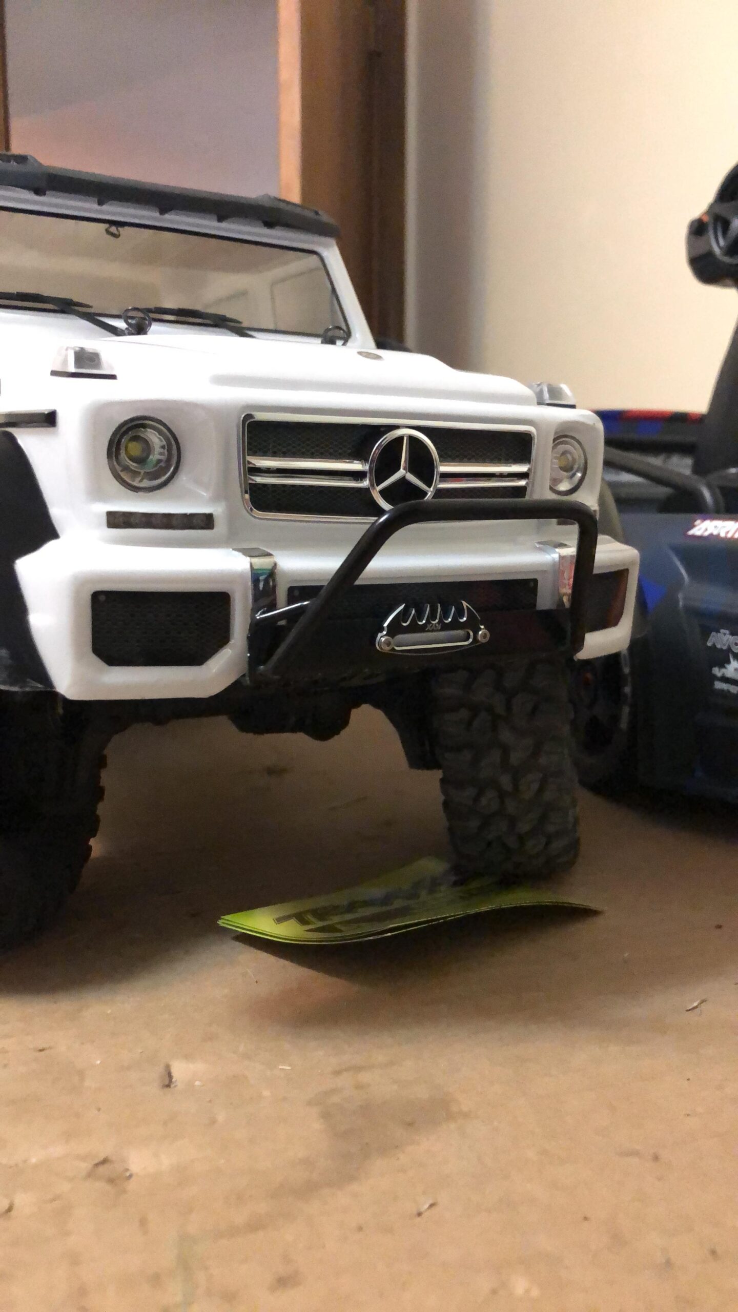 Racing Alloy Front Rear Bumper Set Upgrades Parts Accessories For RC Crawler Car Traxxas 6x6 TRX6 TRX4 customer photo 2