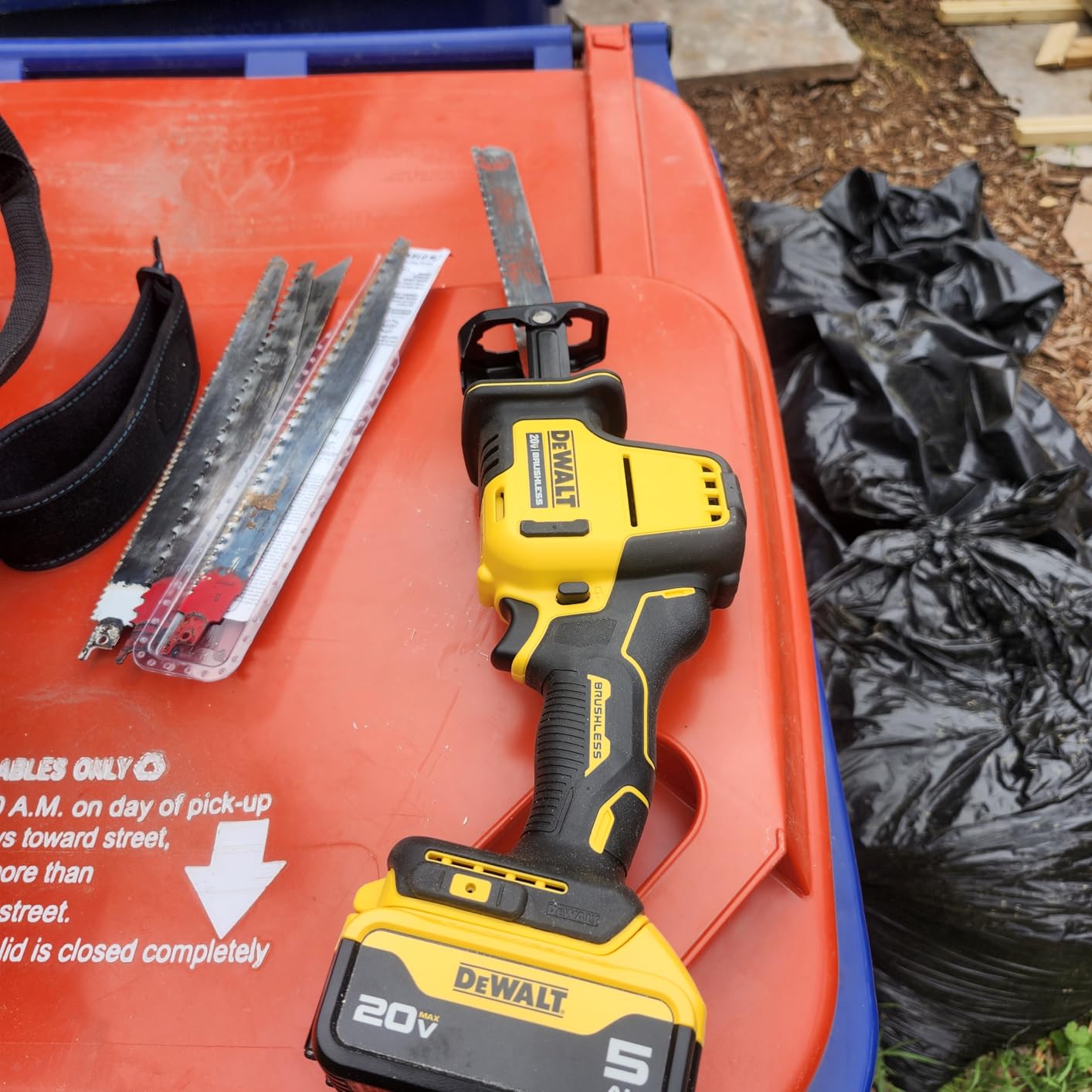 DEWALT ATOMIC 20V MAX Reciprocating Saw, One-Handed, Cordless, Tool Only (DCS369B) customer photo 1