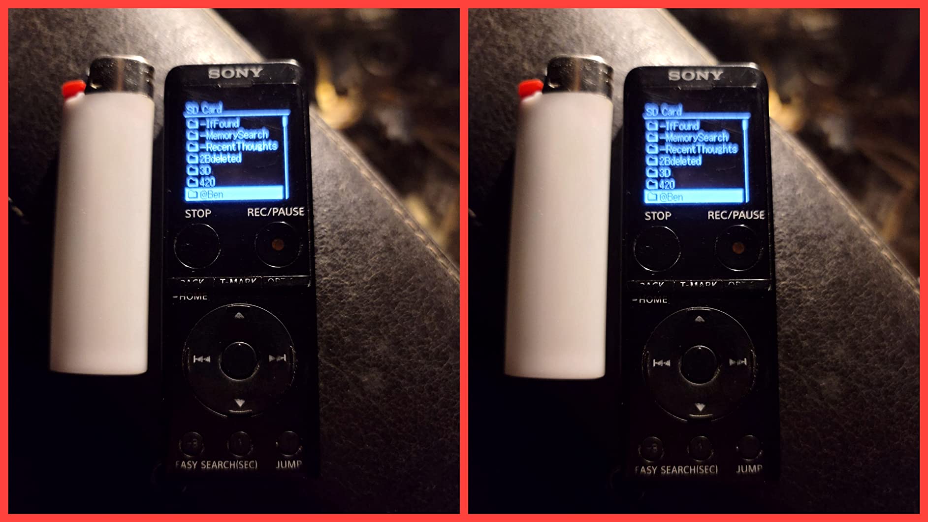 Sony ICD-UX570 Digital Voice Recorder, ICDUX570BLK customer photo 1
