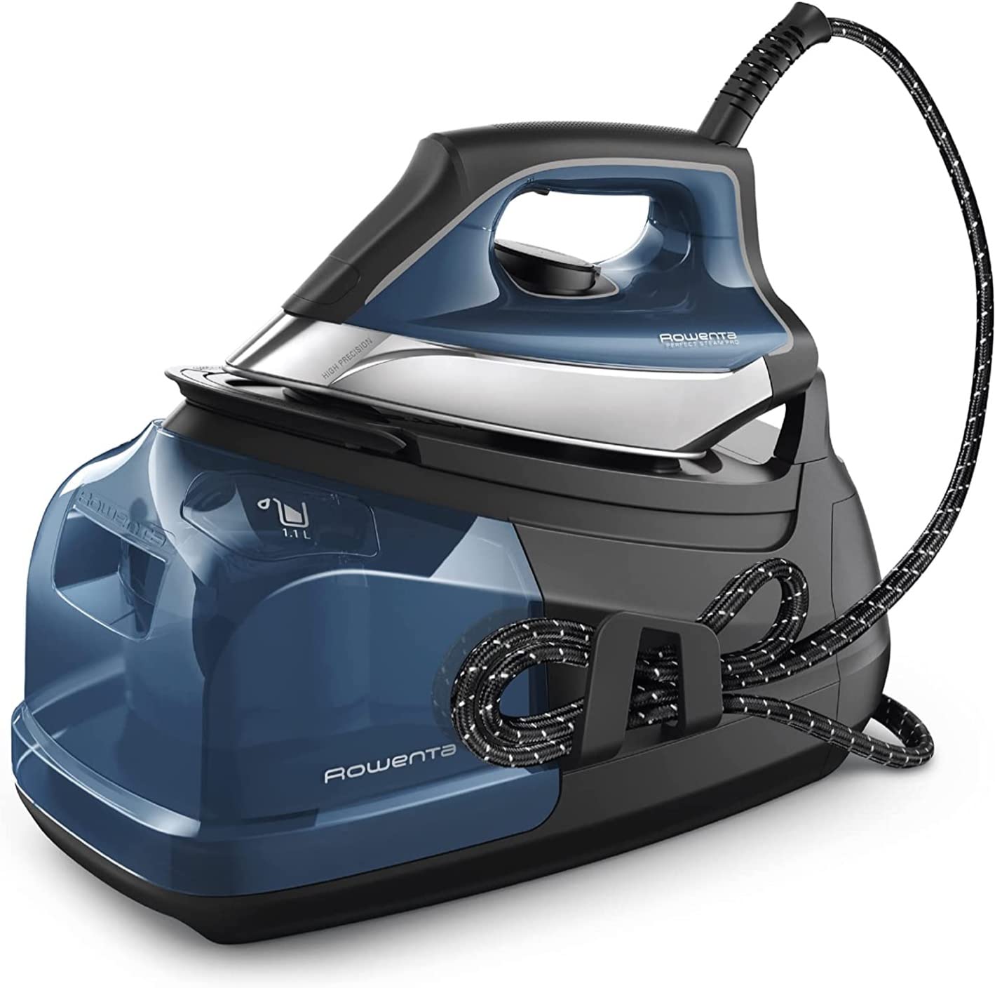 Rowenta Steam Station, Stainless Steel Soleplate, Professional Iron Steamer for Clothes, 1.1L Removable Tank, Fast Heat Up, 1800 Watts, DG8624 customer photo 1