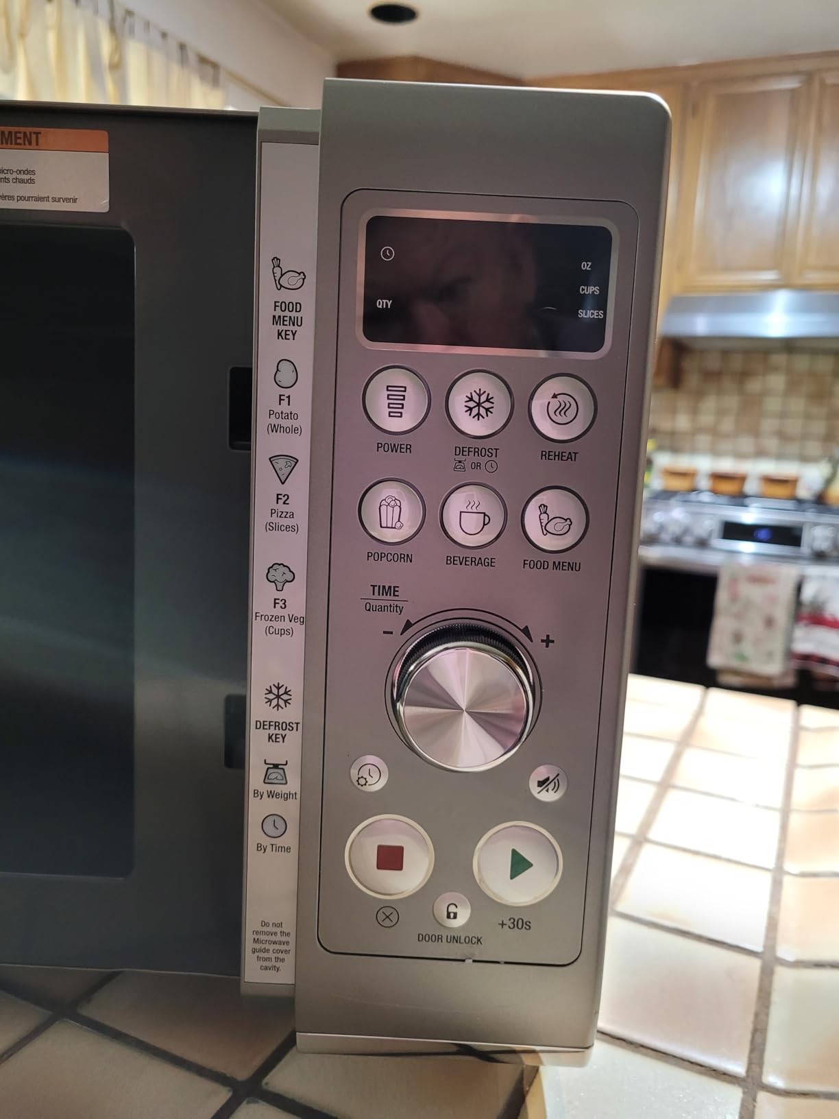 Breville BMO650SIL Compact Wave Soft Close Countertop Microwave Oven, Silver customer photo 2