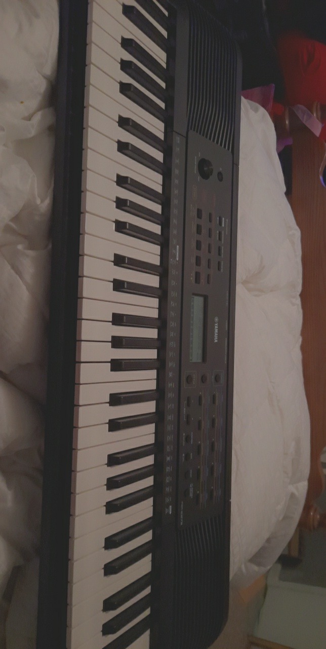 Yamaha 61-Key PSR-E273 Portable Keyboard (Power Adapter Sold Separately) customer photo 1