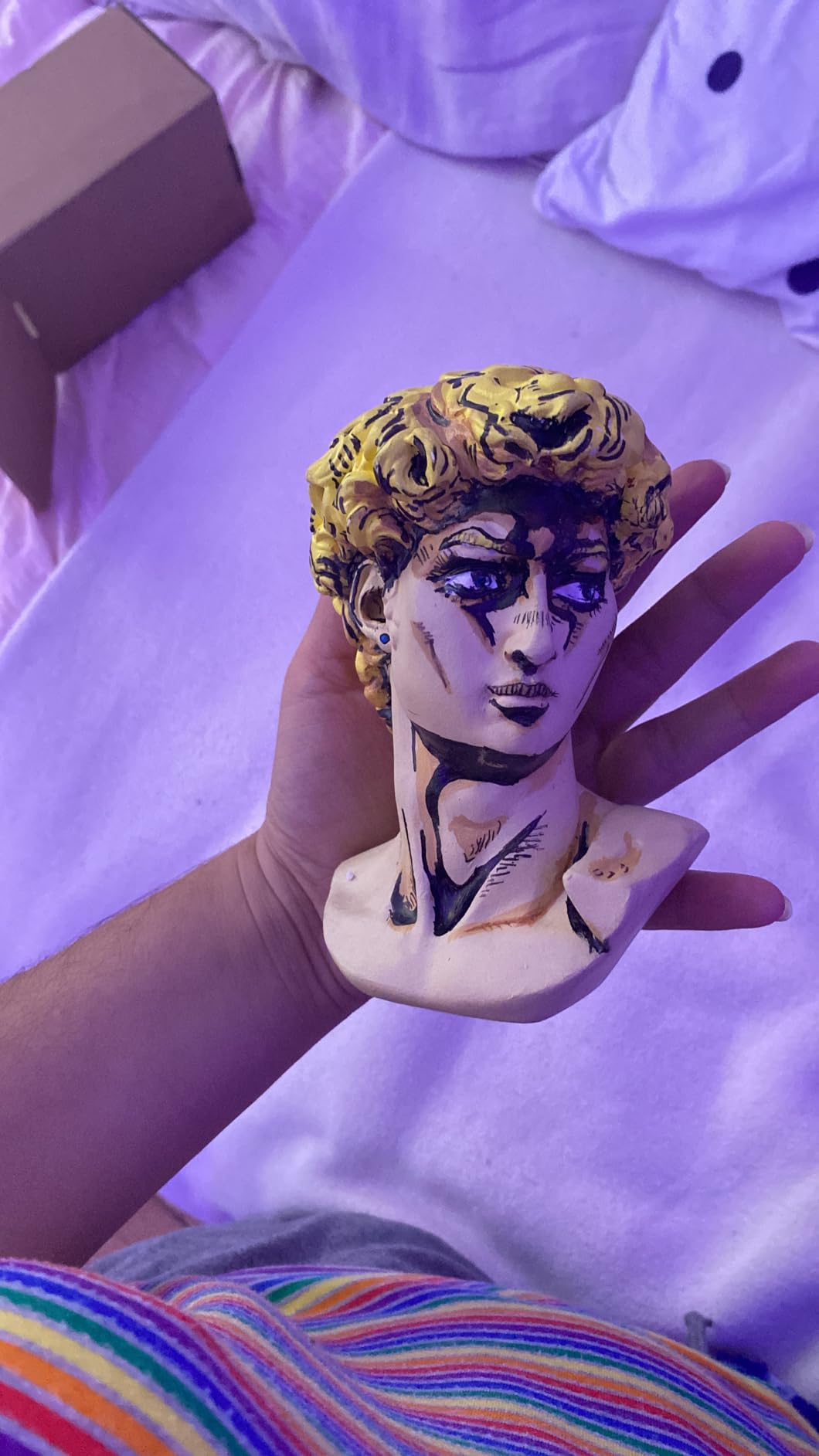 Garwor David Statue Head Sculptures 6